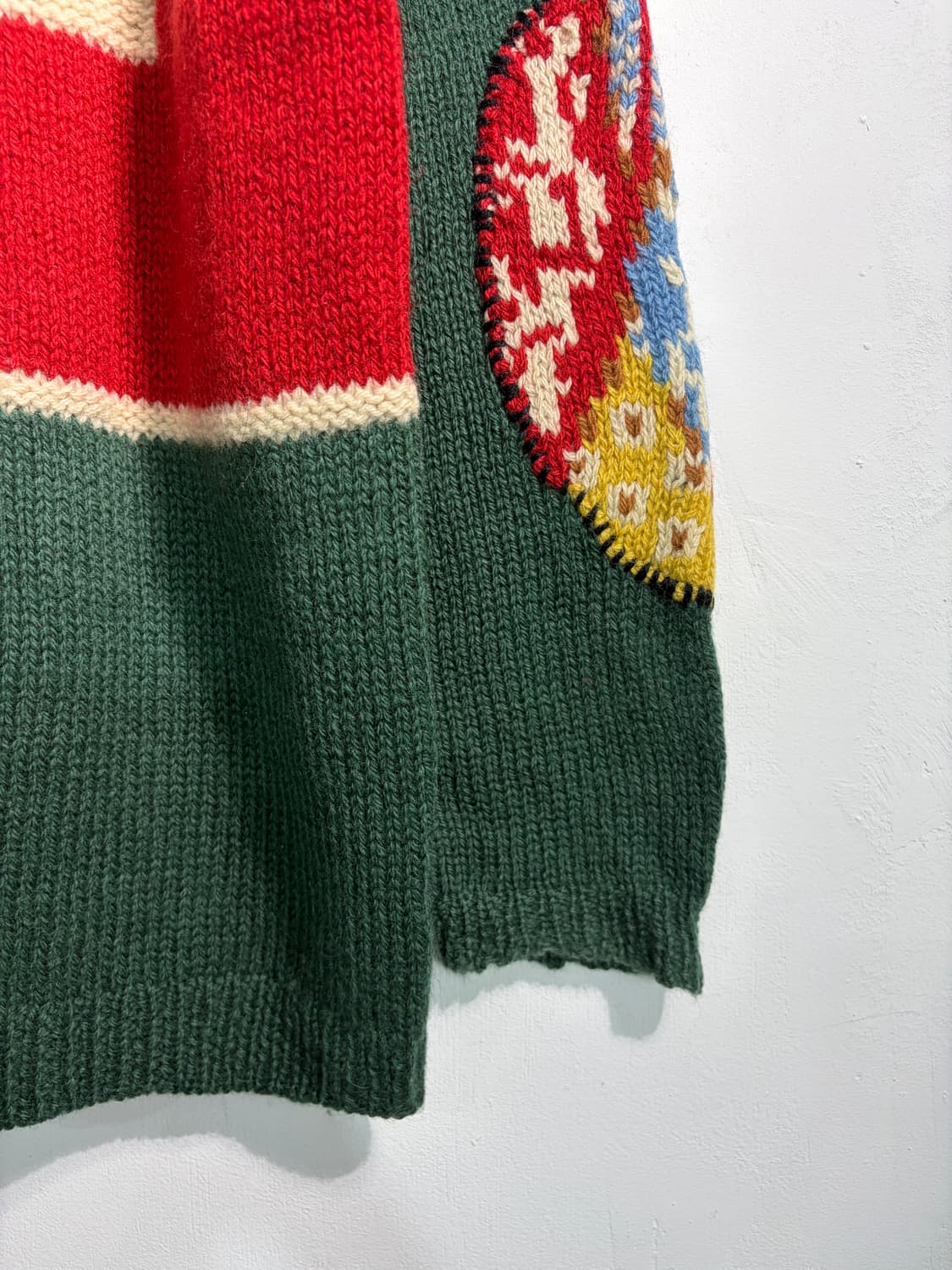 [m] wool 100% 크리스마스 니트 상품이미지9