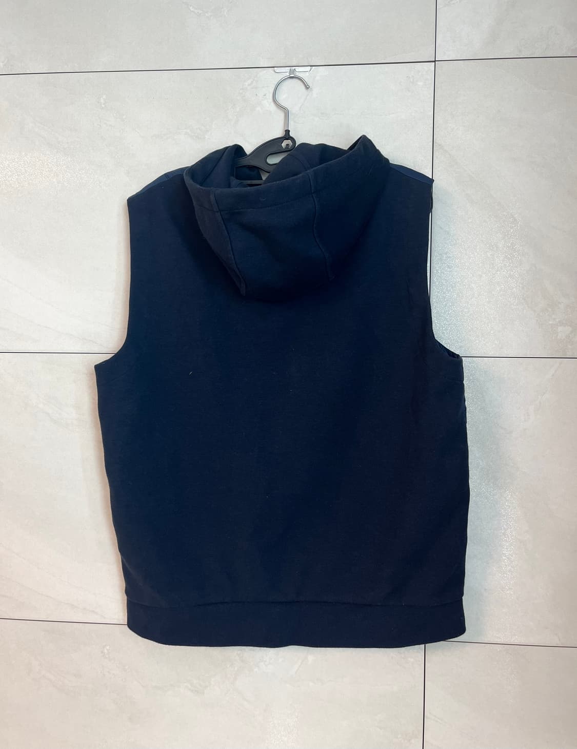 폴로 랄프로렌 후드 경량 패딩 조끼 네이비 [M] 상품이미지4