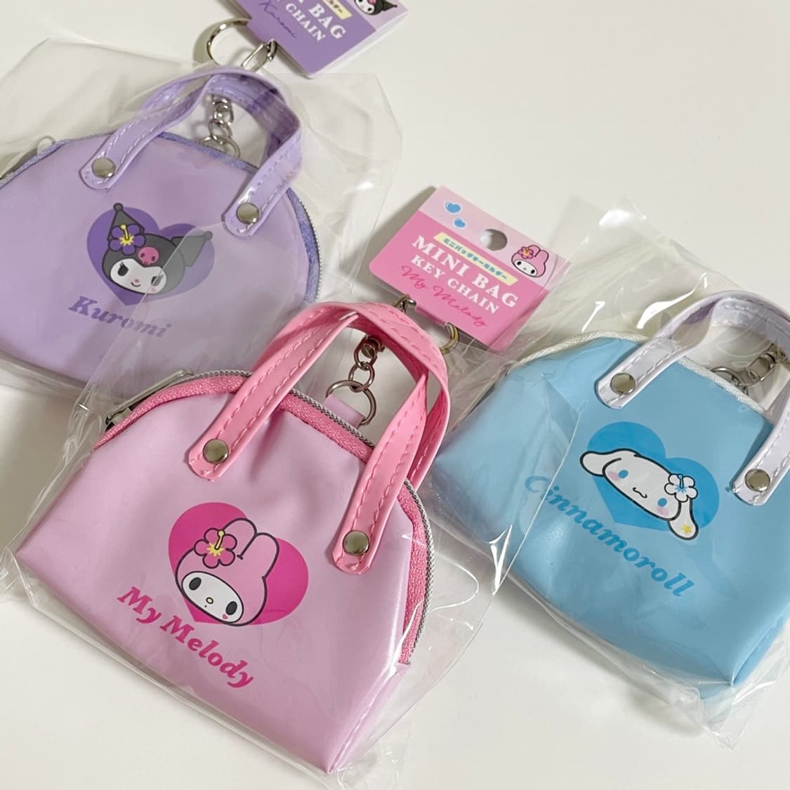 마이멜로디 미니백 파우치 키링 상품이미지3