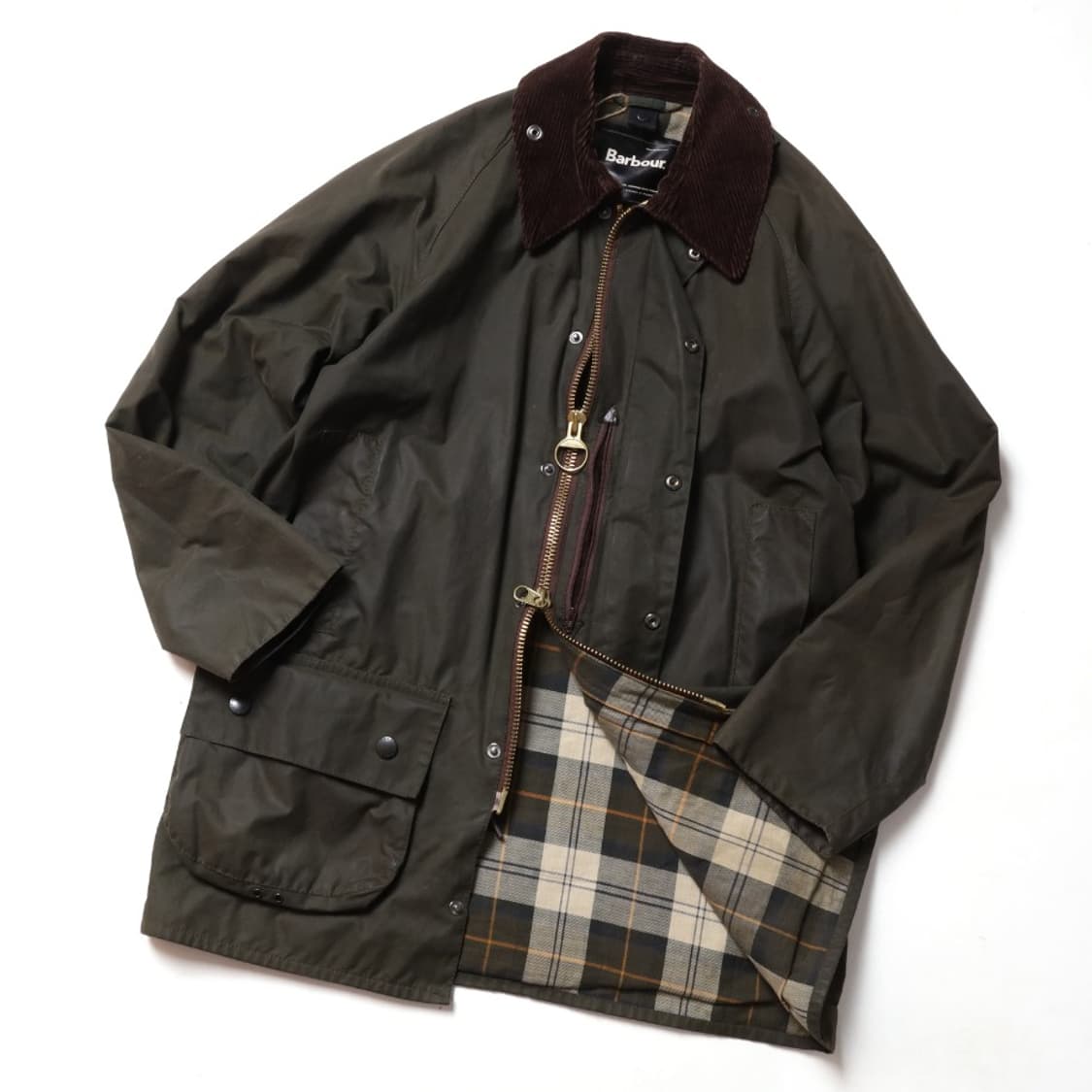 바버 Barbour Beaufort Waxed Jacket 
 상품이미지4