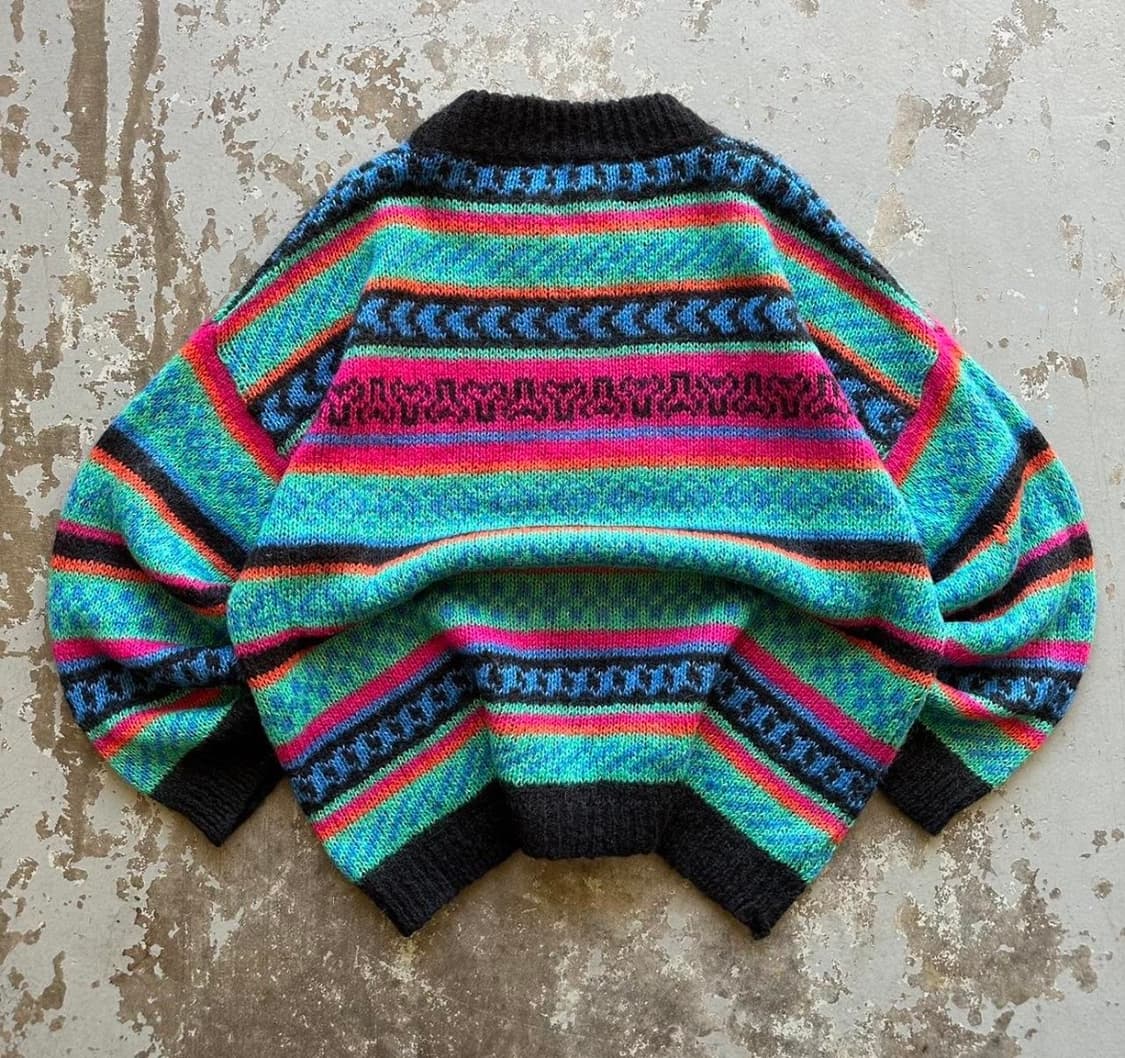 90‘s 빈티지 모헤어 니트 L 상품이미지3