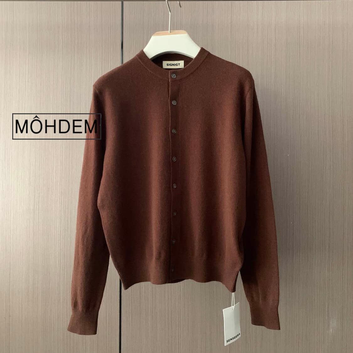 [premium]메리노 울 라운드 가디건 상품이미지2