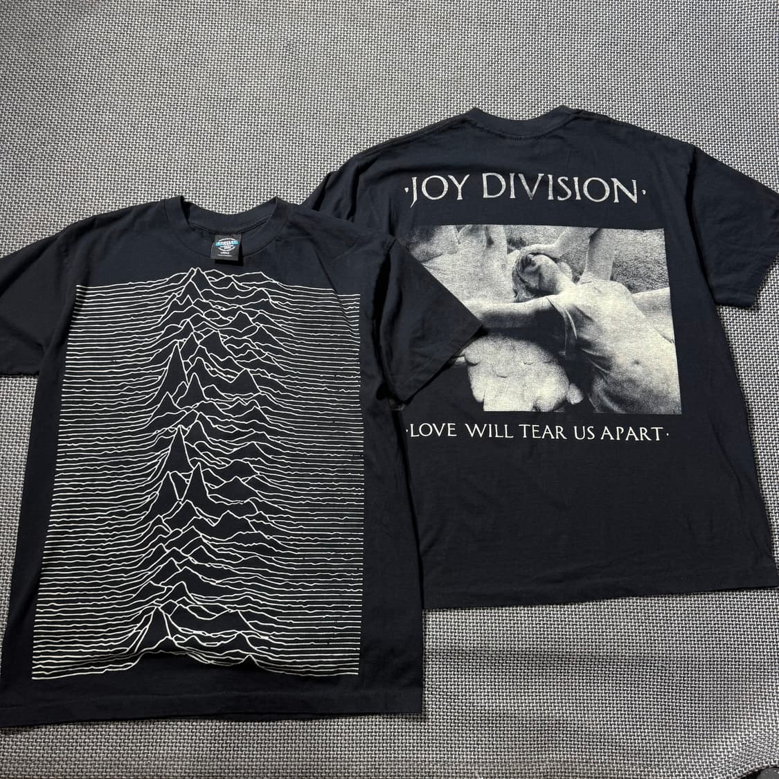 새상품) 조이디비전 락밴드 프린팅 티셔츠 (L/XL) 상품이미지1
