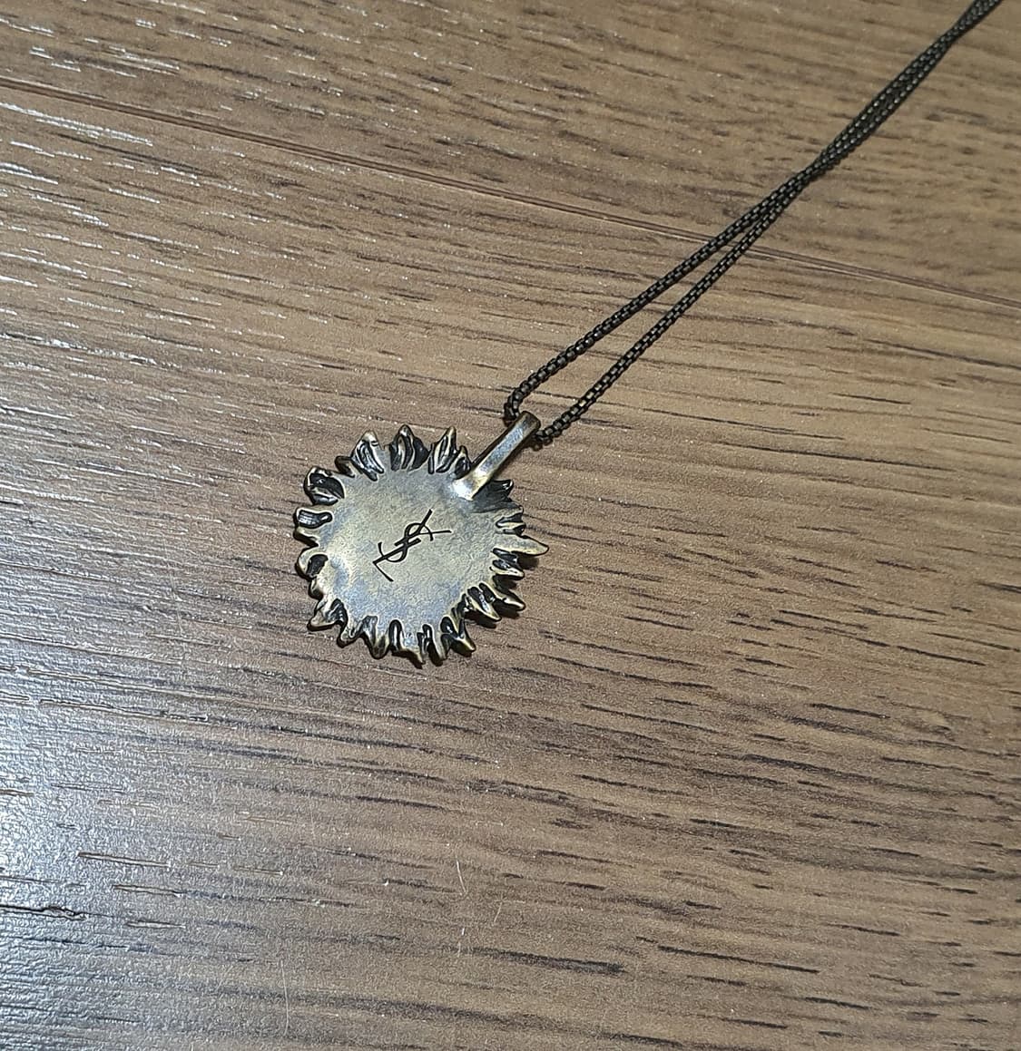 생로랑 선페이스 앤틱 목걸이 상품이미지5