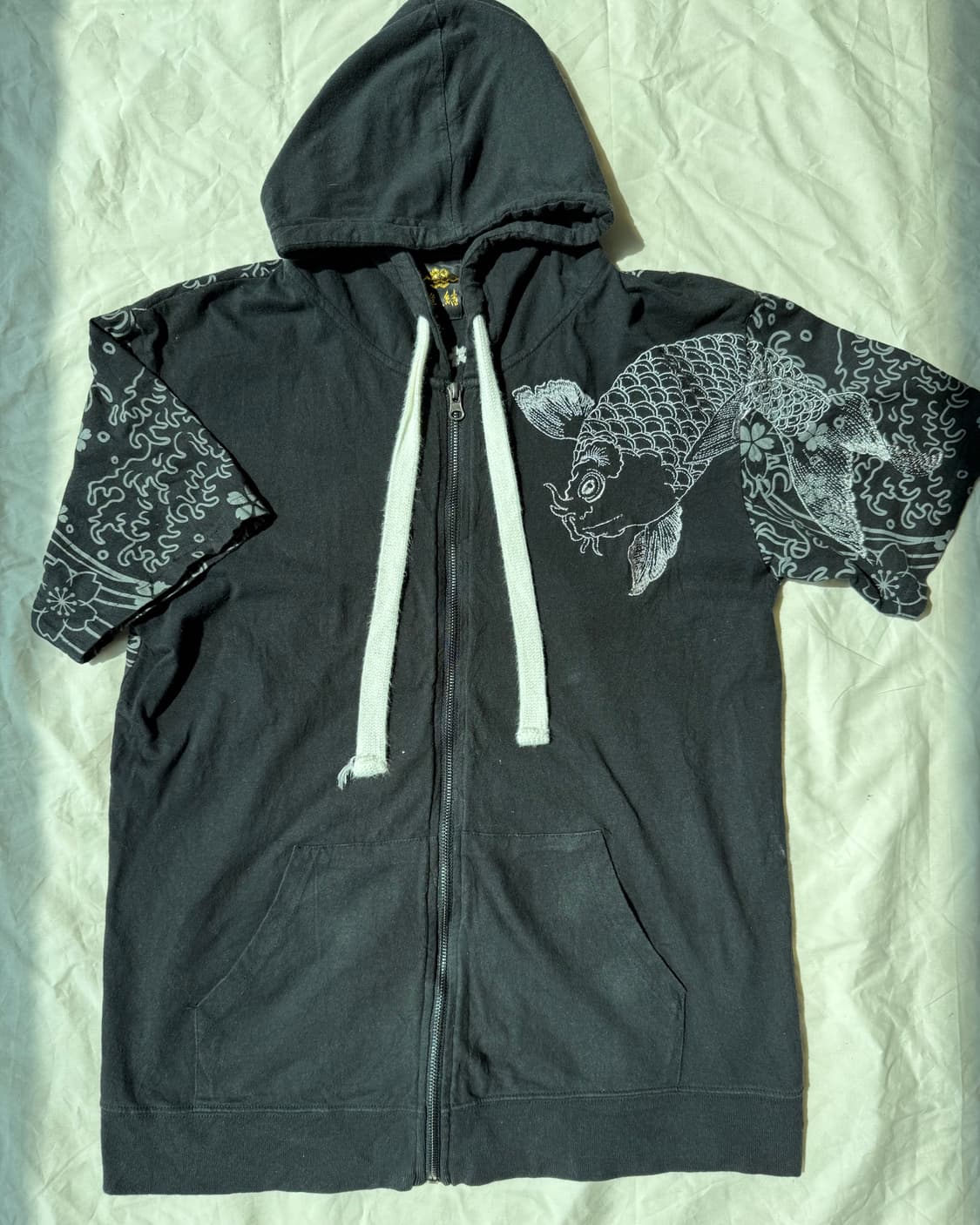 블랙 잉어 하프집업 상품이미지2