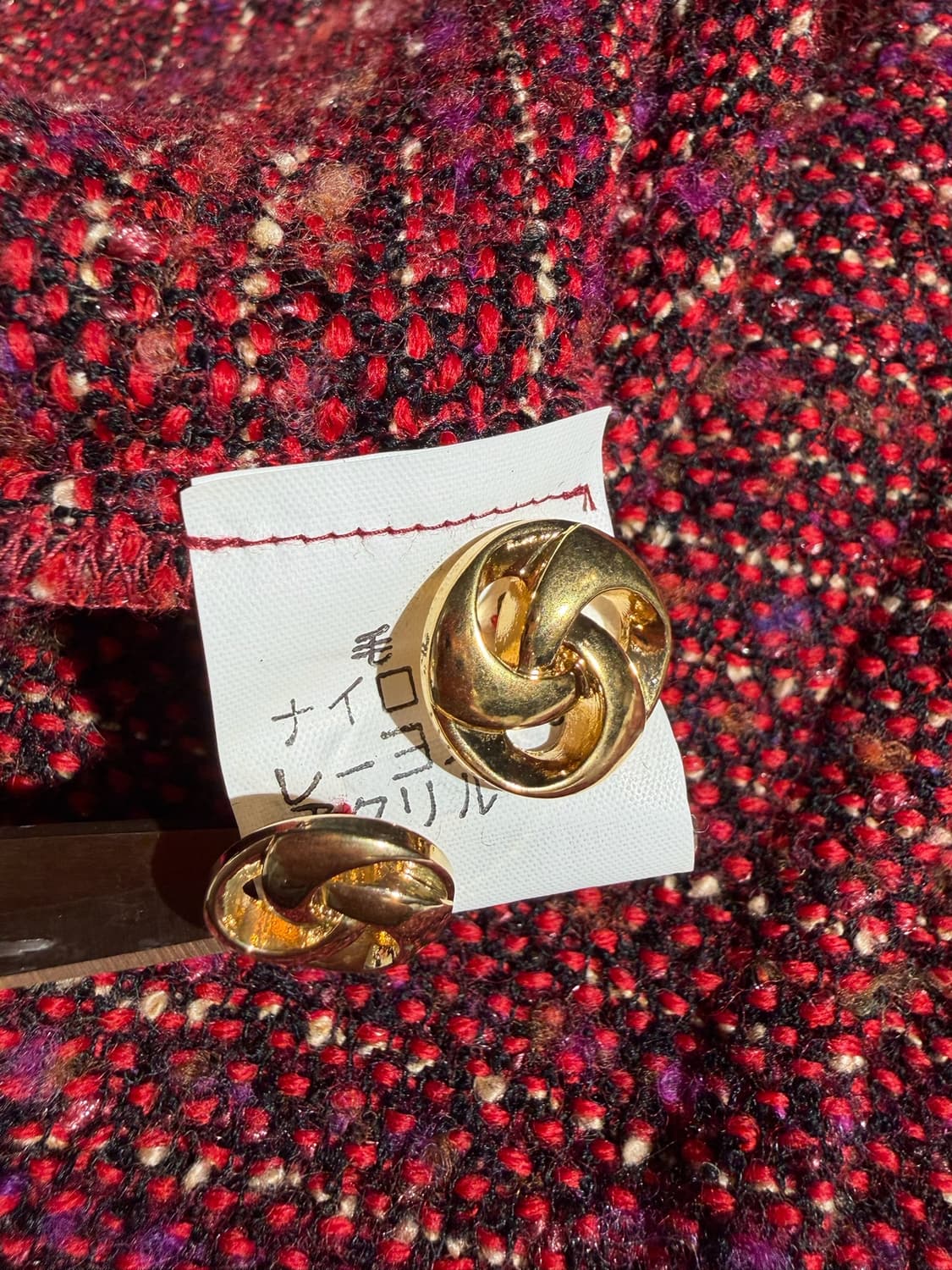 PEARL MOON 여성 트위드 자켓 (Made In Japan) 상품이미지7