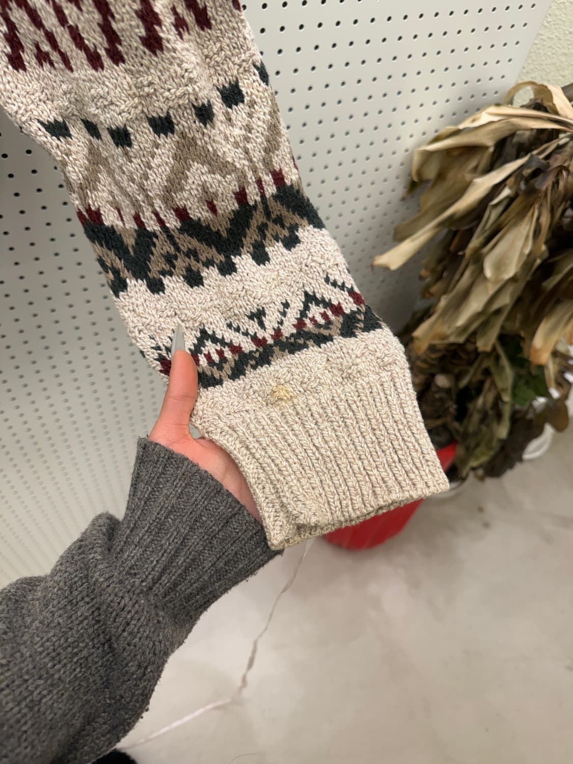 Usa빈티지 패턴 니트 스웨터 U652 상품이미지3