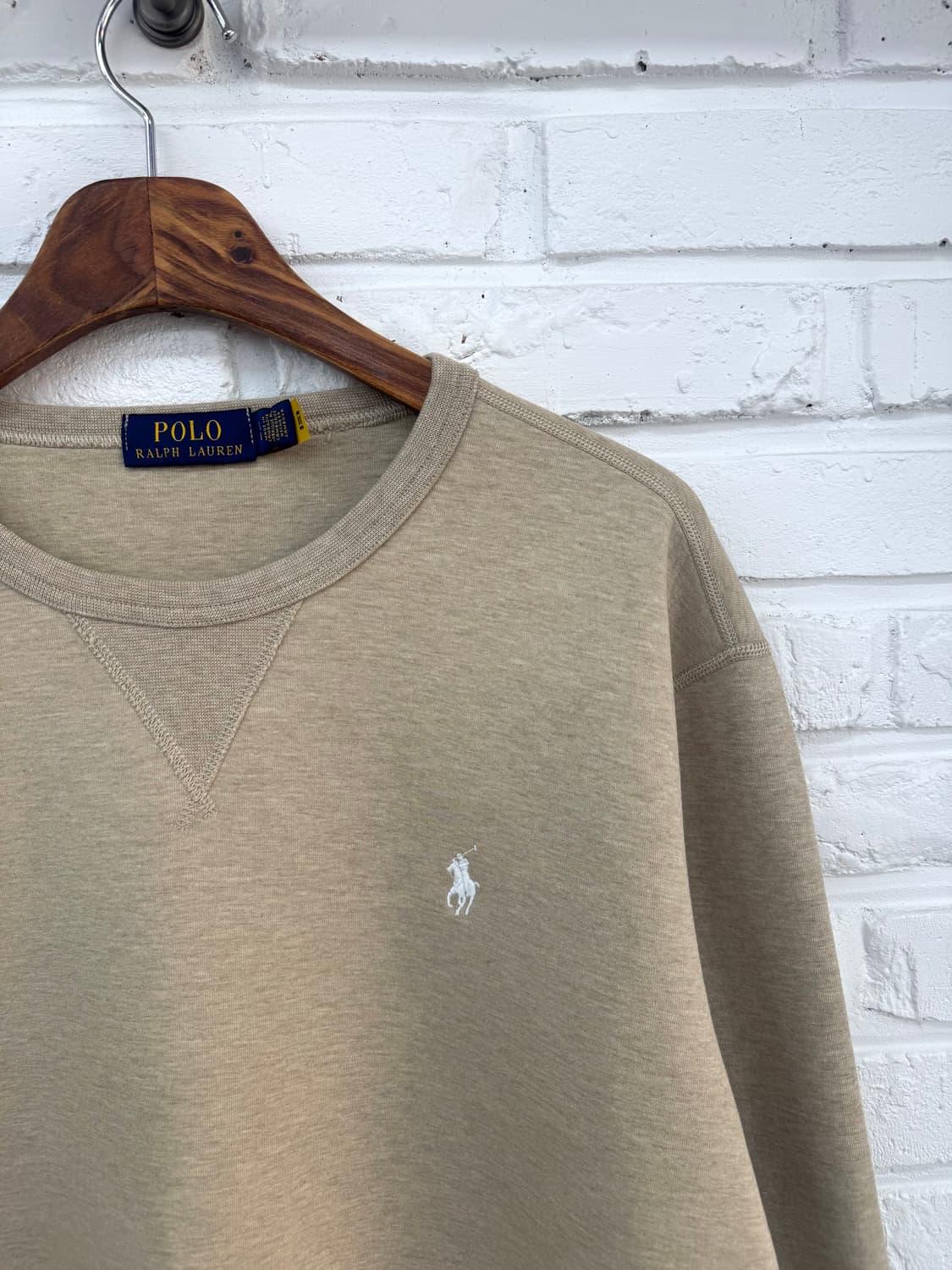 폴로 베이지 스웻셔츠 상품이미지4