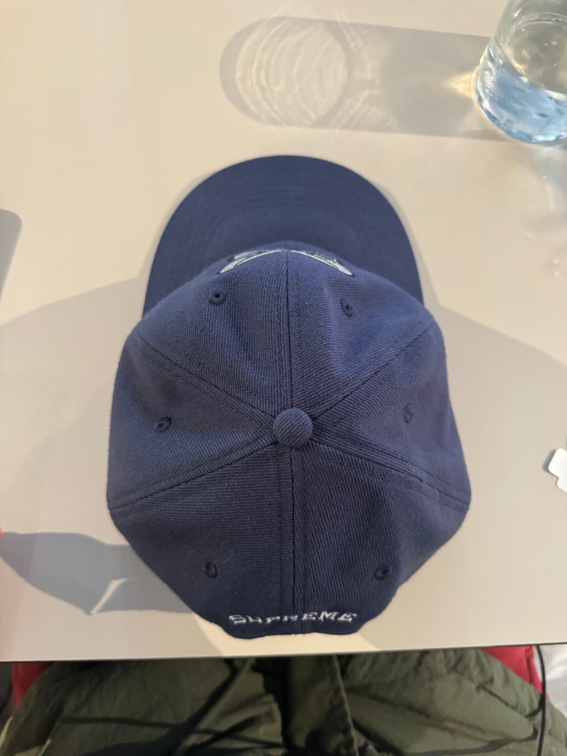 슈프림 에이펙스트윈 6패널 네이비 볼캡 상품이미지6