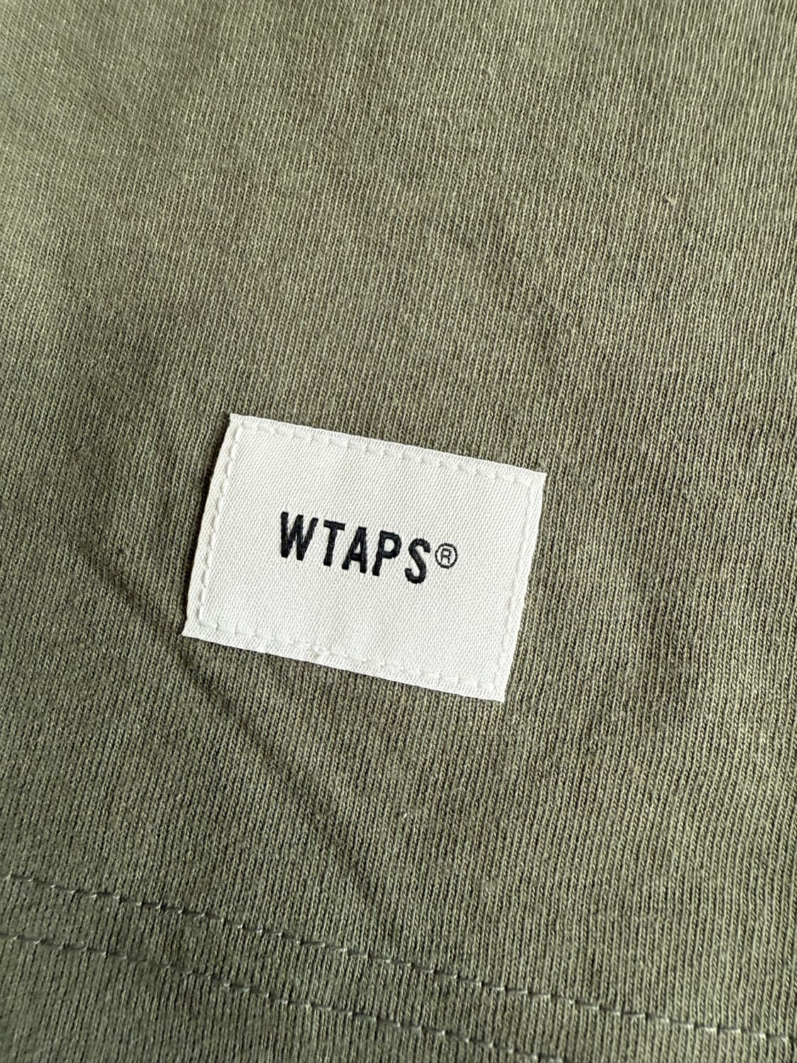 [XL] WTAPS 더블탭스 x 반스 볼트 숏슬리브 반팔티셔츠 올리브 상품이미지2
