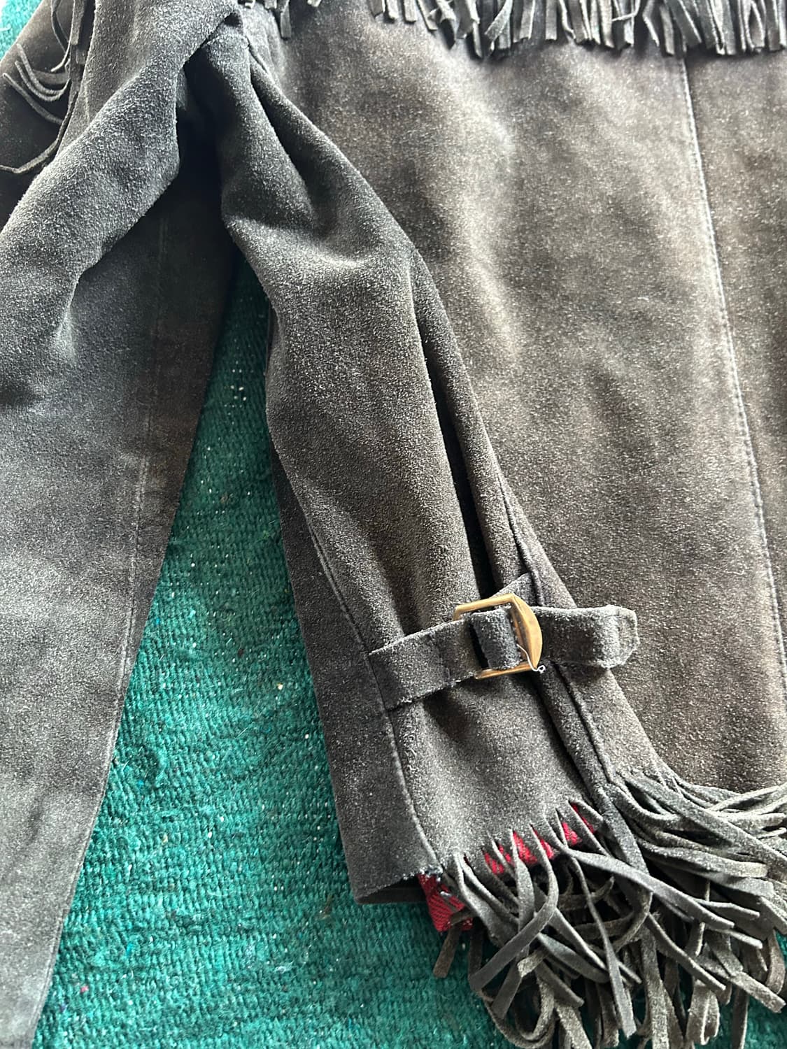 80,90‘s Diesel suede leather jacket 상품이미지6
