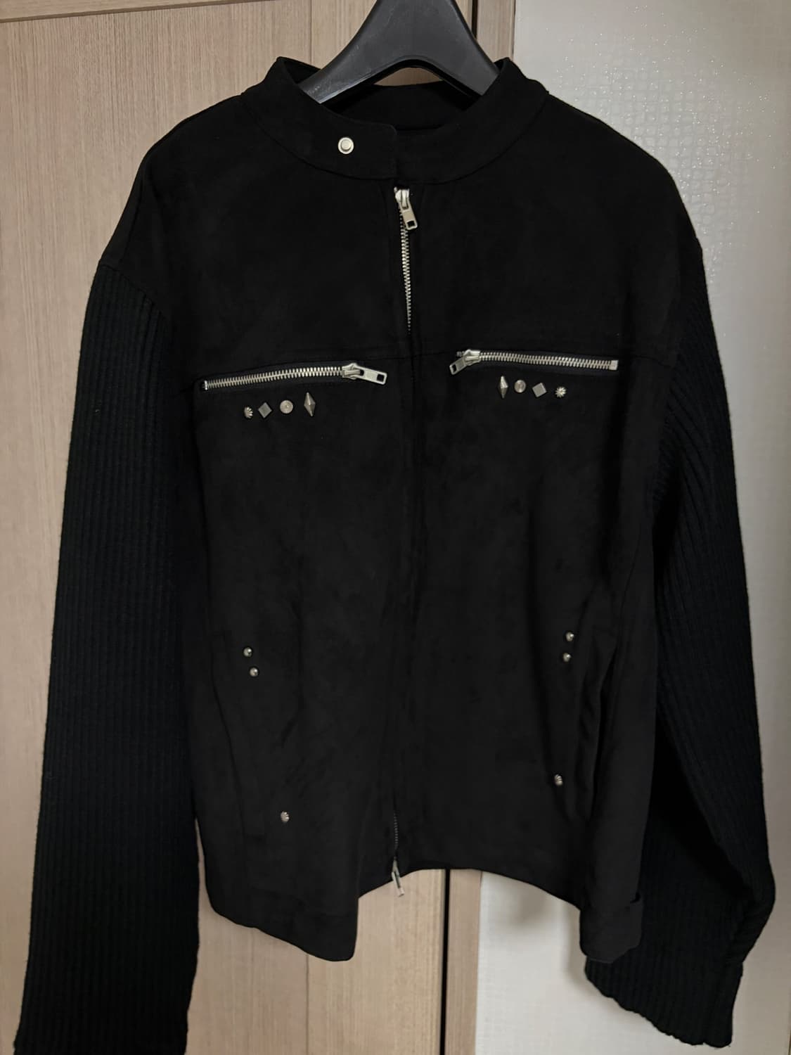 가키하라 Egos western suede knit docking jac 상품이미지3
