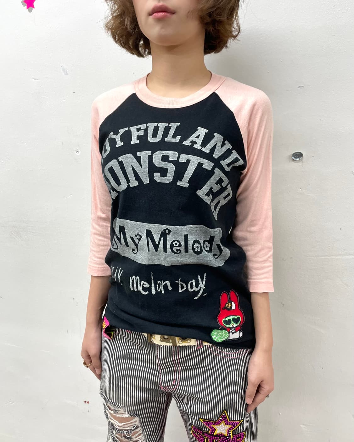  My Melody Jam Pink Long Sleeve 상품이미지4