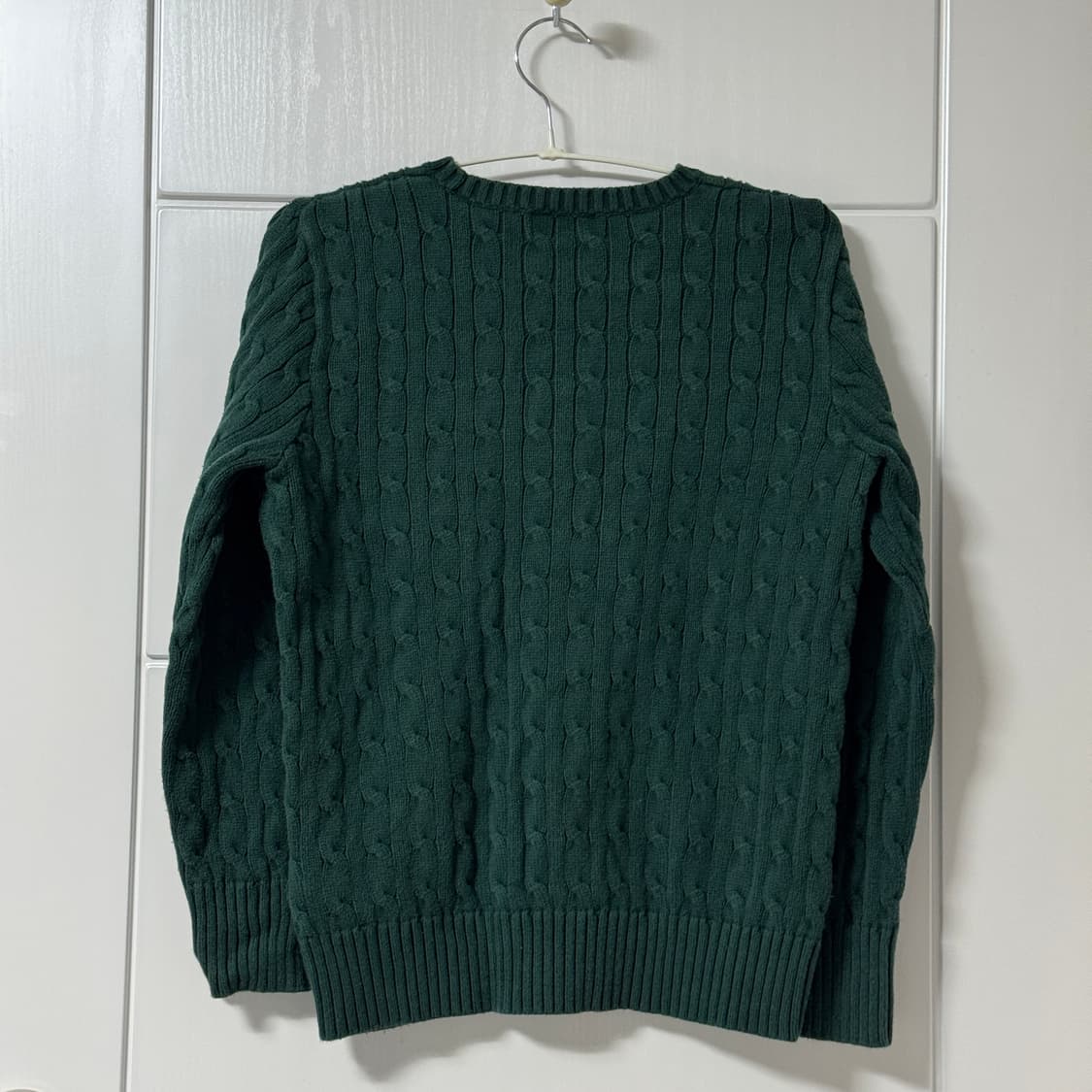 폴로 랄프로렌 초록 꽈배기 니트 상품이미지7