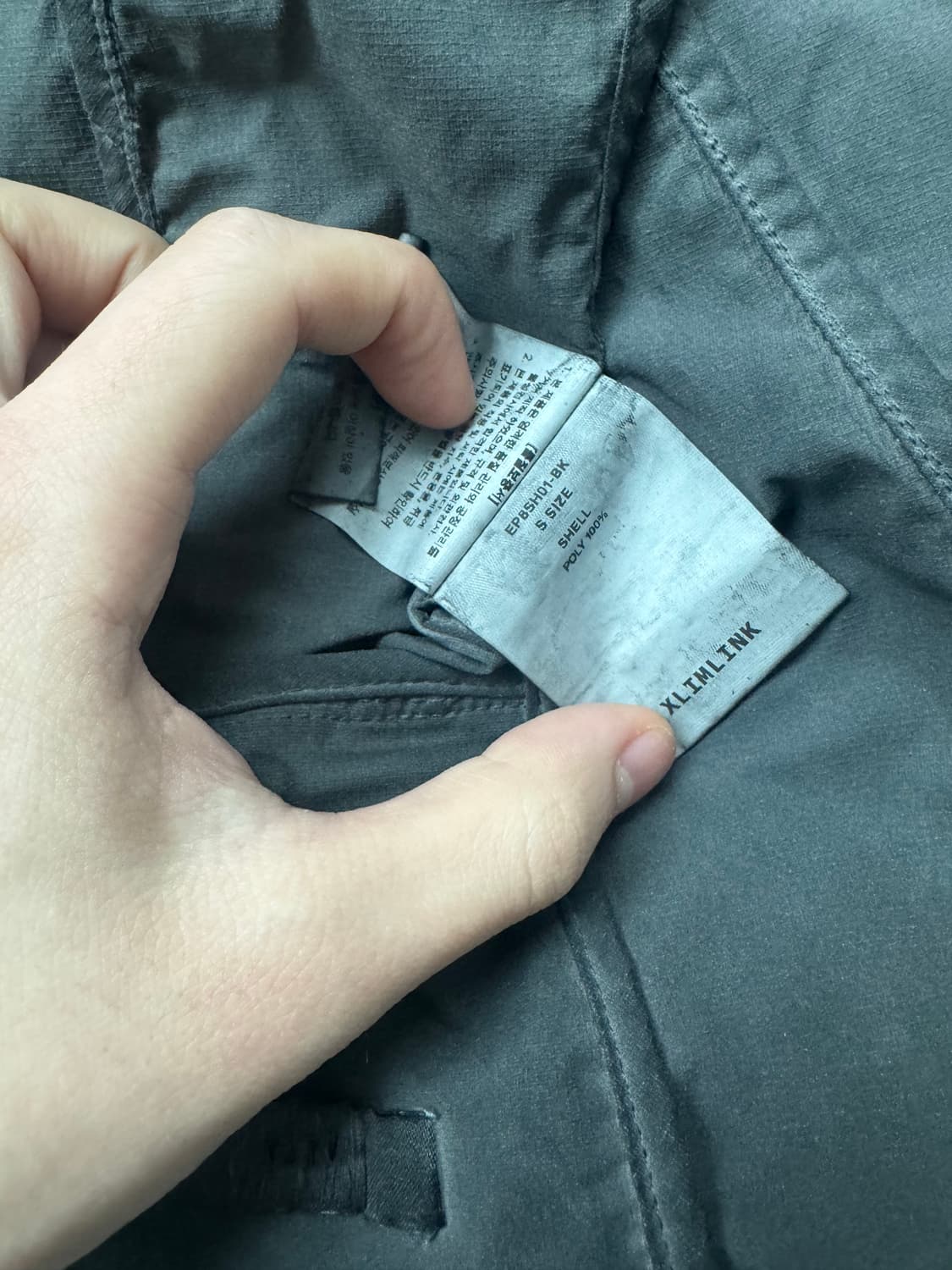 [S] 엑슬림 ep8 01 셔츠 블랙 상품이미지3