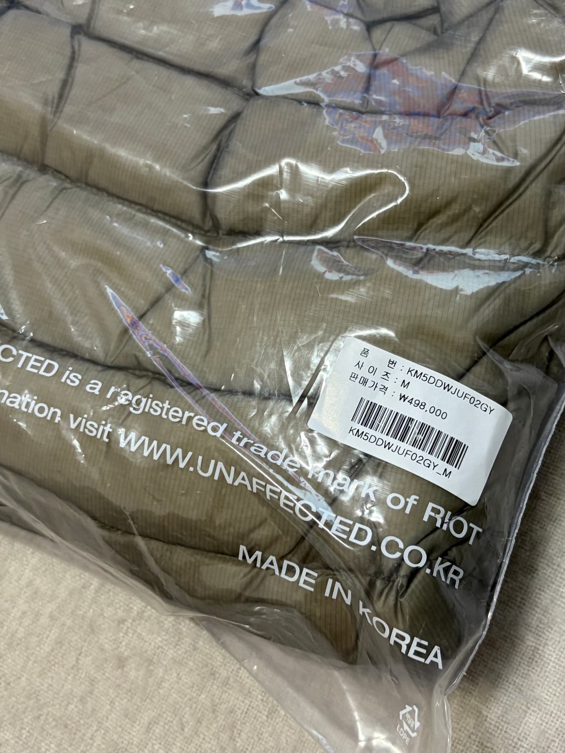 언어펙티드 라이트다운 자켓 25FW 상품이미지10