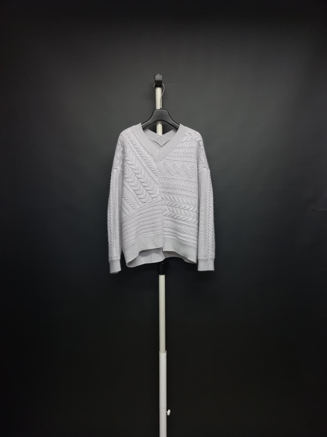 시스템 춘추동 라벤더 모 니트 풀오버 F 33-77 상품이미지1