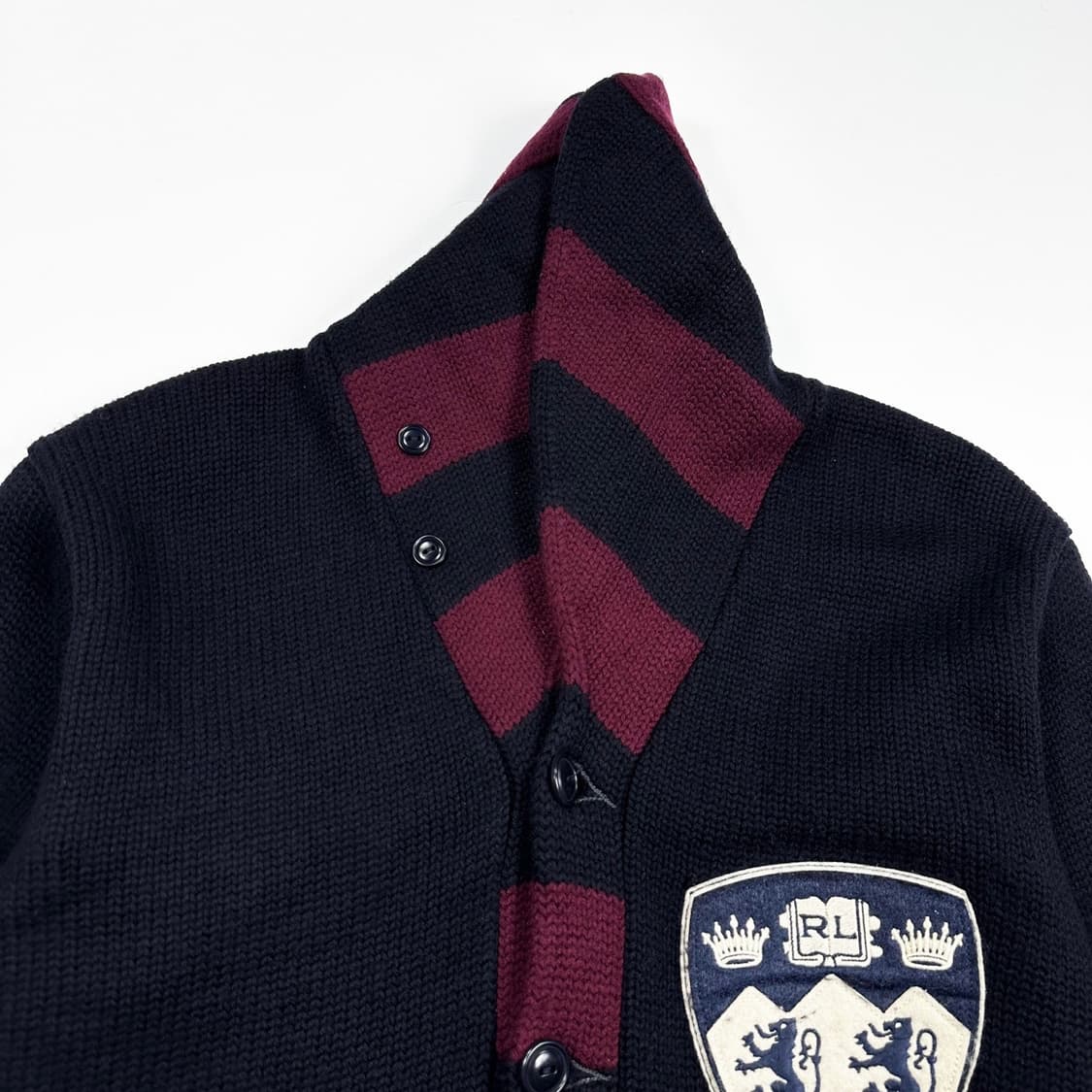 폴로 랄프로렌 클래식 숄카라 가디건 (M) 상품이미지4