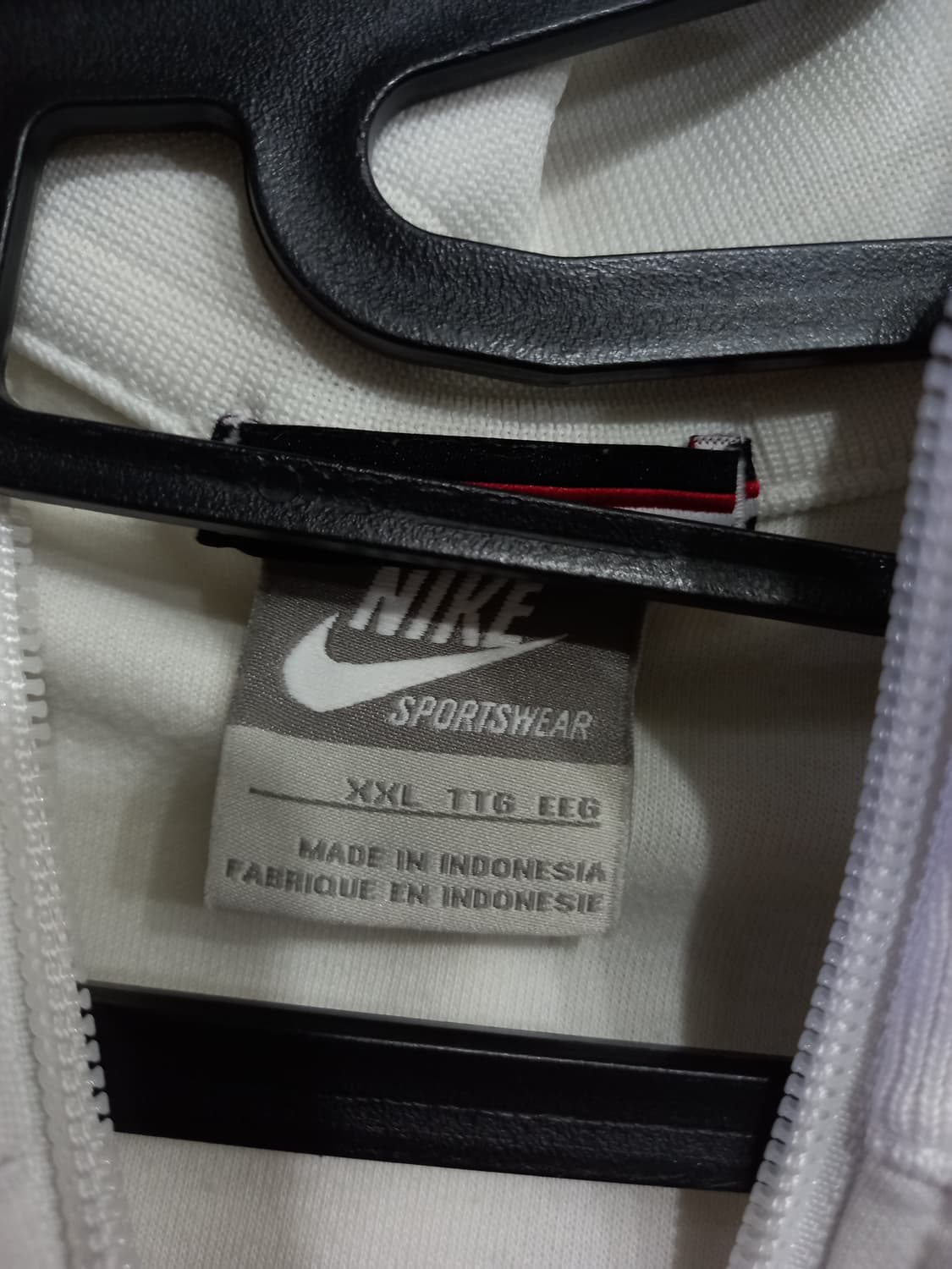 나이키 희귀 맨유 화이트 트랙탑 저지 져지집업 115/XXXL 상품이미지5
