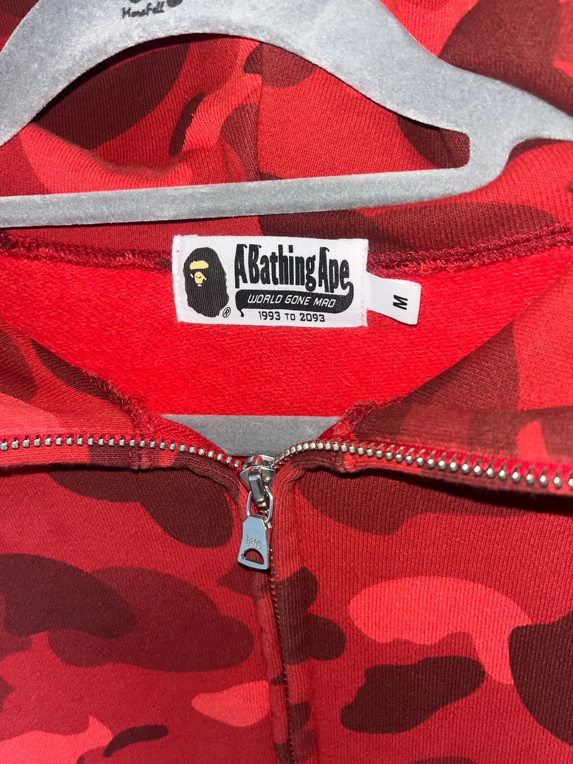 베이프 후드집업 M 상품이미지3