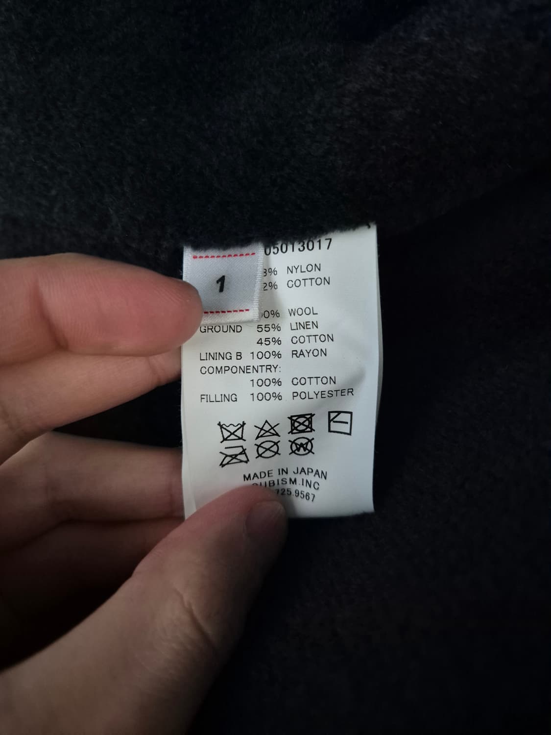 [1] visvim 비즈빔 23ss 코치자켓 네이비 상품이미지3