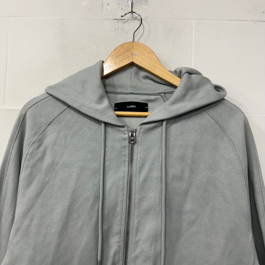 일꼬르소 헤비 코튼 후드집업 상품이미지2