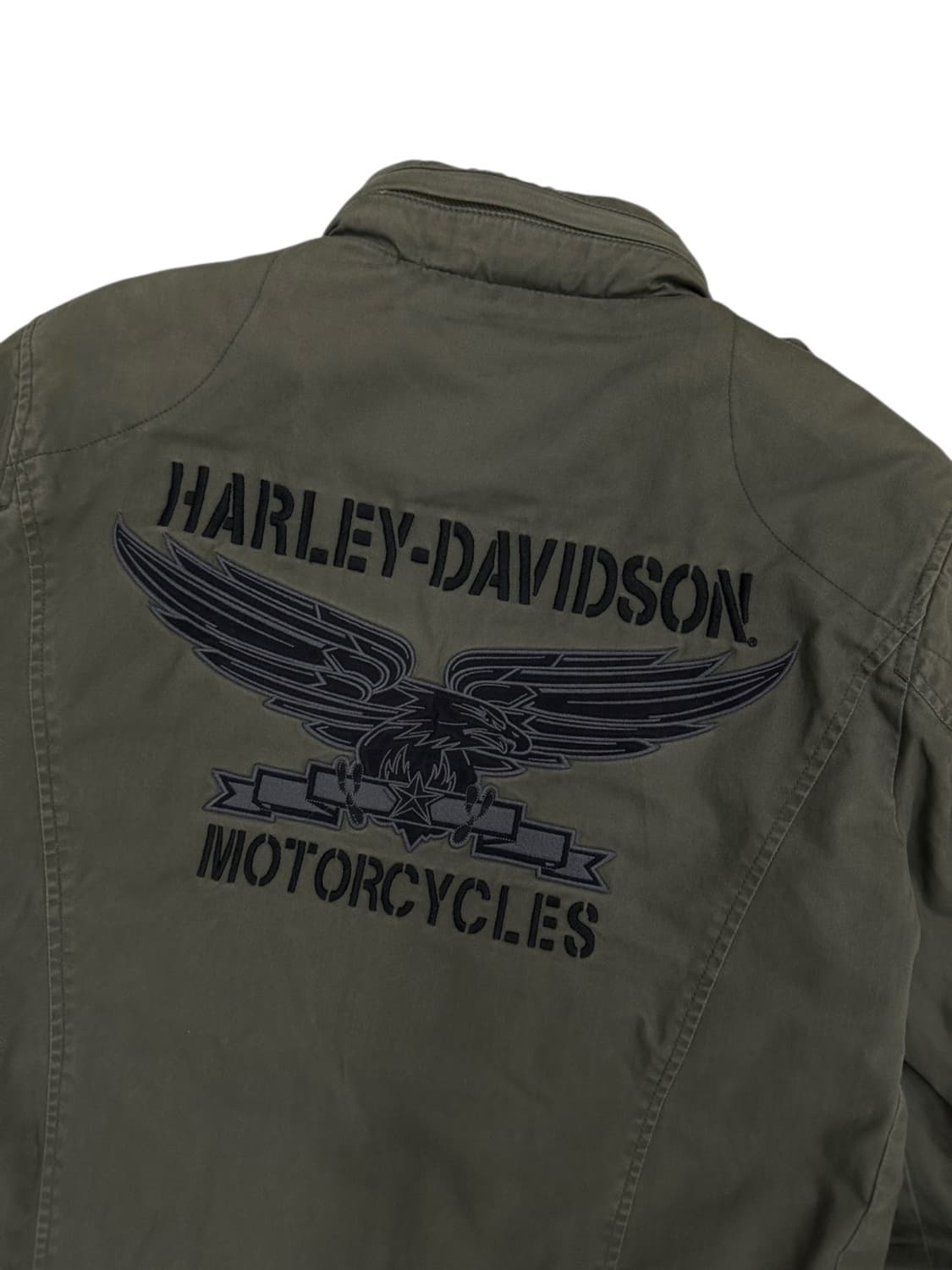 00s 할리데이비슨 밀리터리 자켓 카키 (S~L) 상품이미지7
