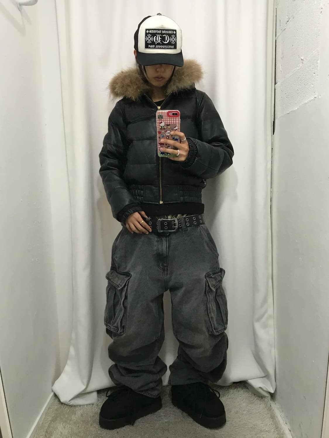 Sean John Fur Leathers Padded JK 상품이미지3