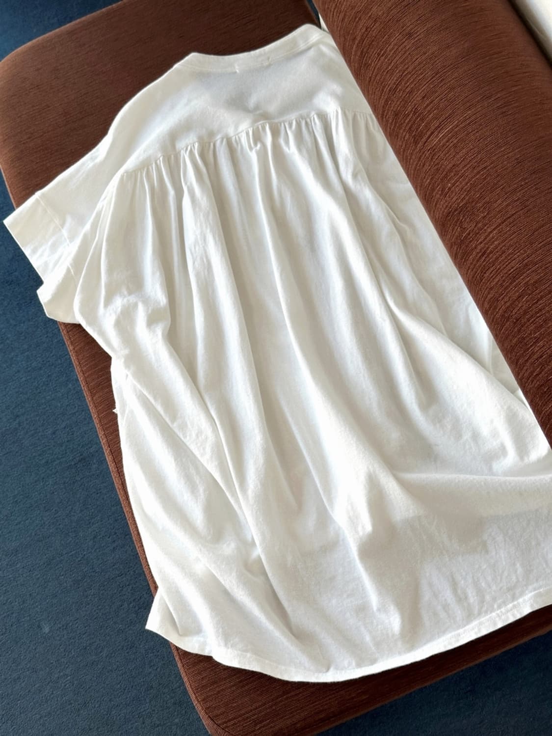 Double face stitch shirt top 상품이미지8