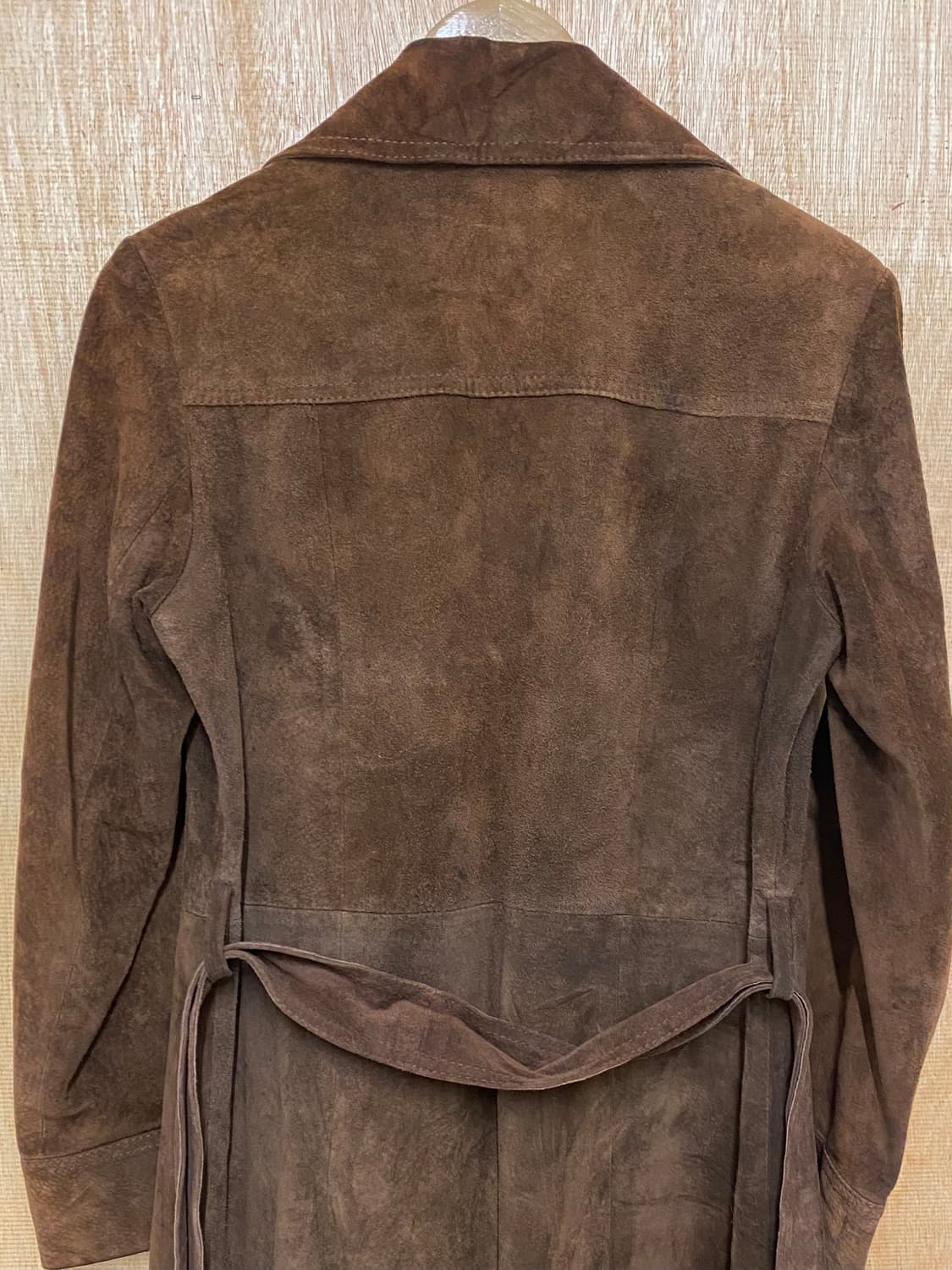 60~70's Godchaux’s suede robe coat 가죽 코트 상품이미지4