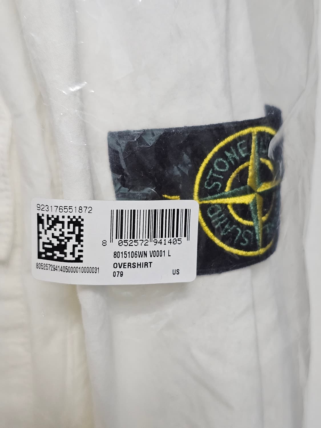 스톤아일랜드 올드 트리트먼트 오버셔츠 (새 상품) 상품이미지9