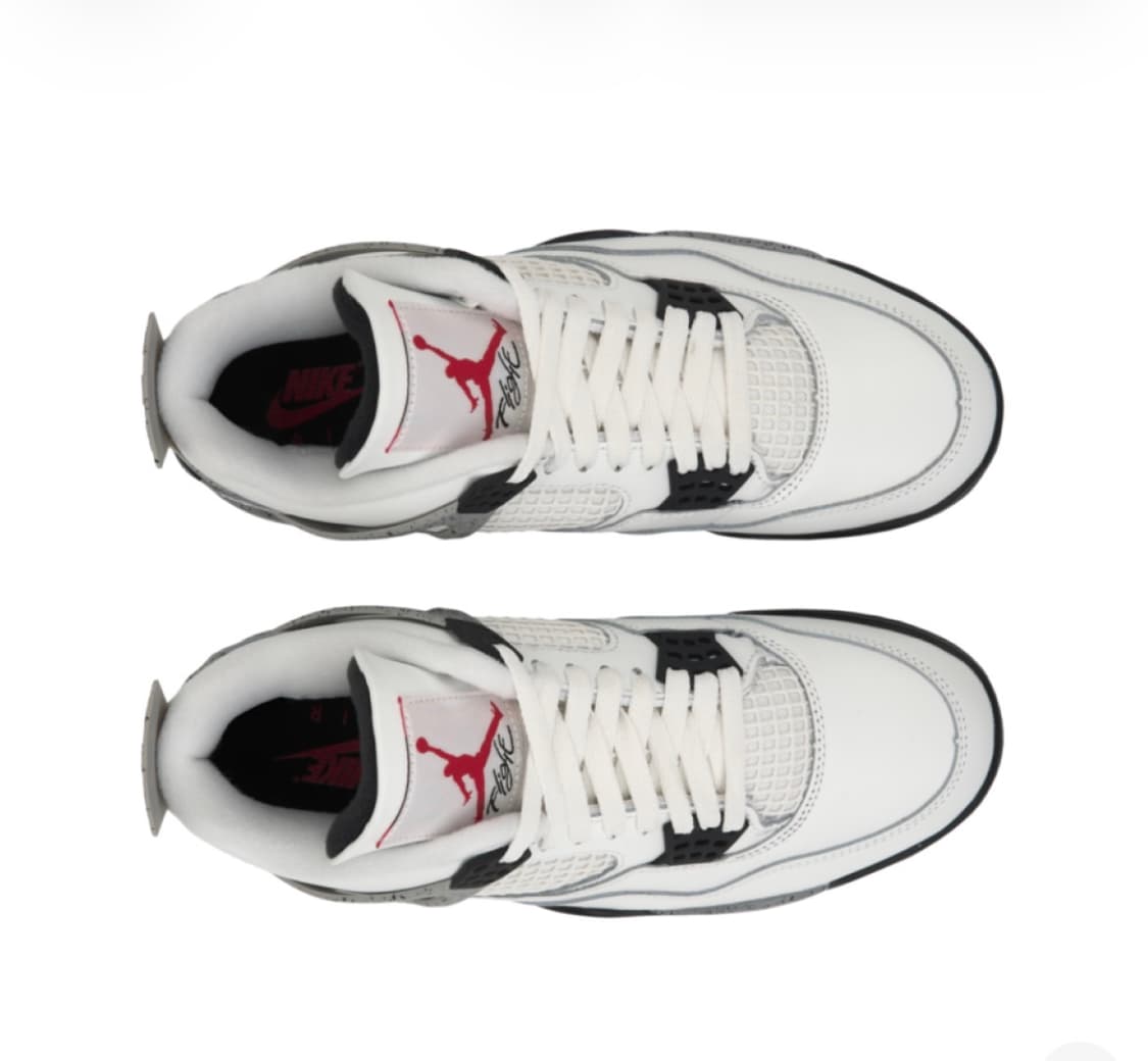 조던 4 레트로 OG 화이트 시멘트 (255) 상품이미지5