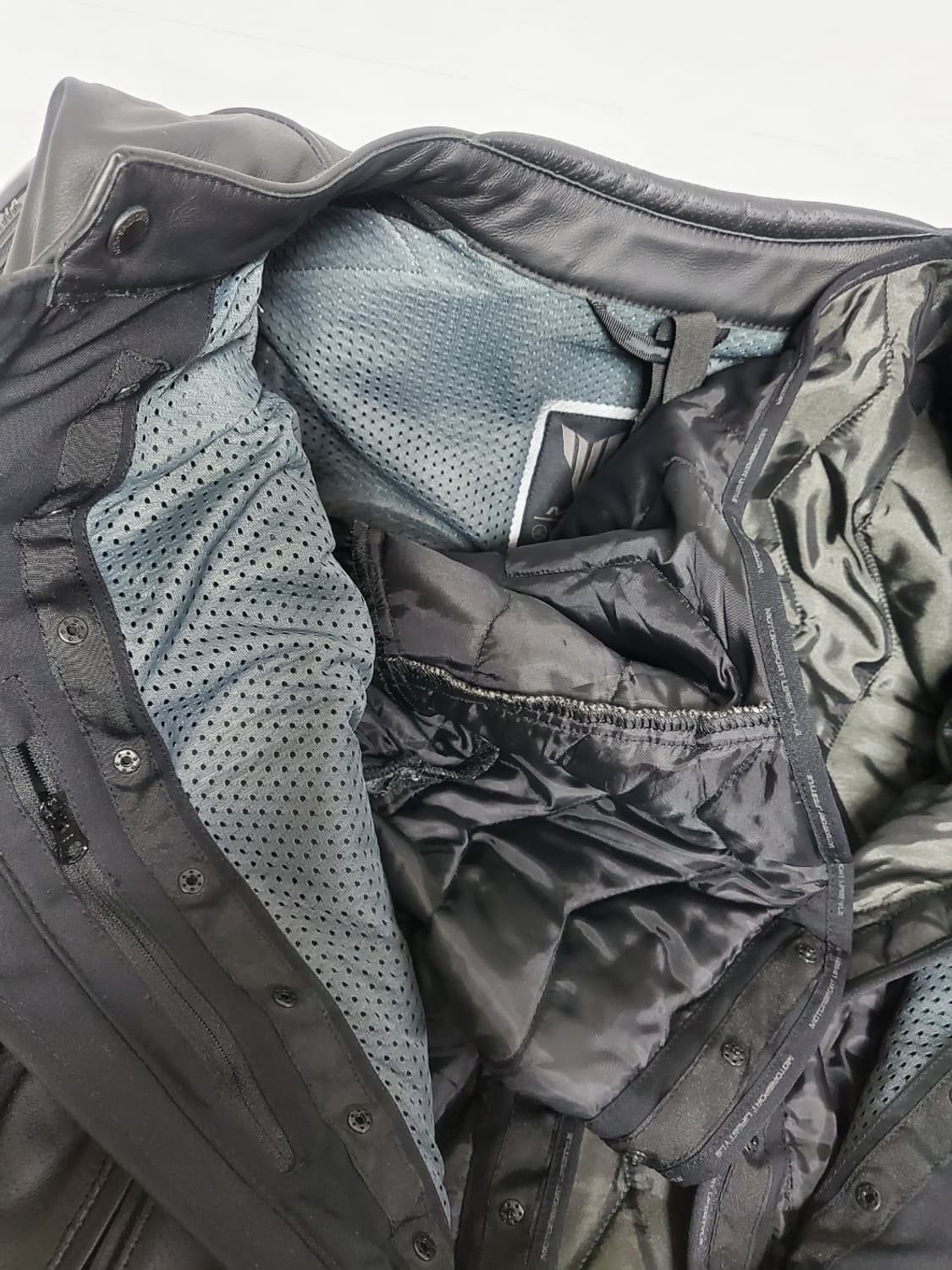 야마하 메쉬자켓 정품 남성100사이즈 천연소가죽  상품이미지8