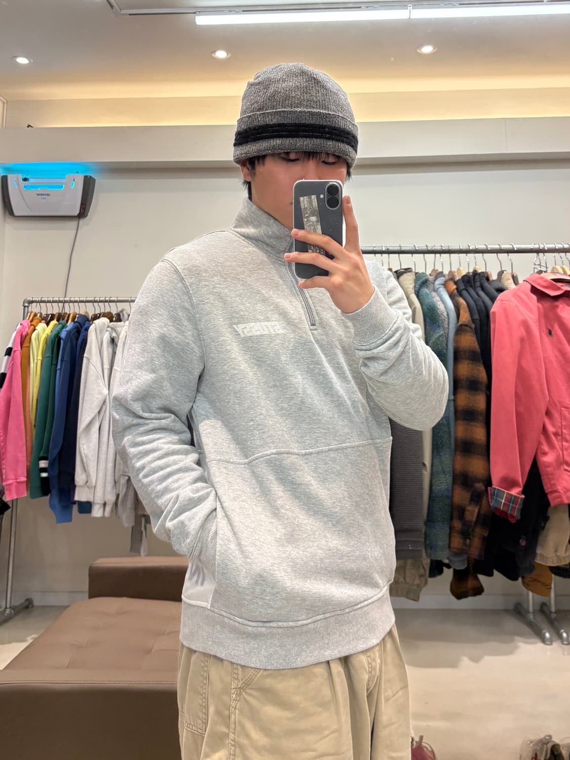 스투시 반집업 맨투맨 상품이미지9