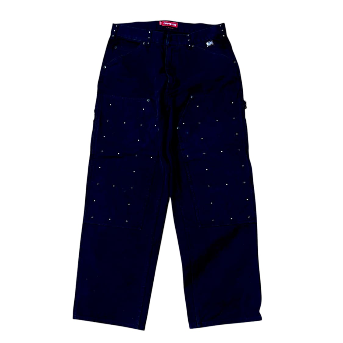 슈프림 BB사이먼 퀼티드 더블니 팬츠 블랙 32 상품이미지3