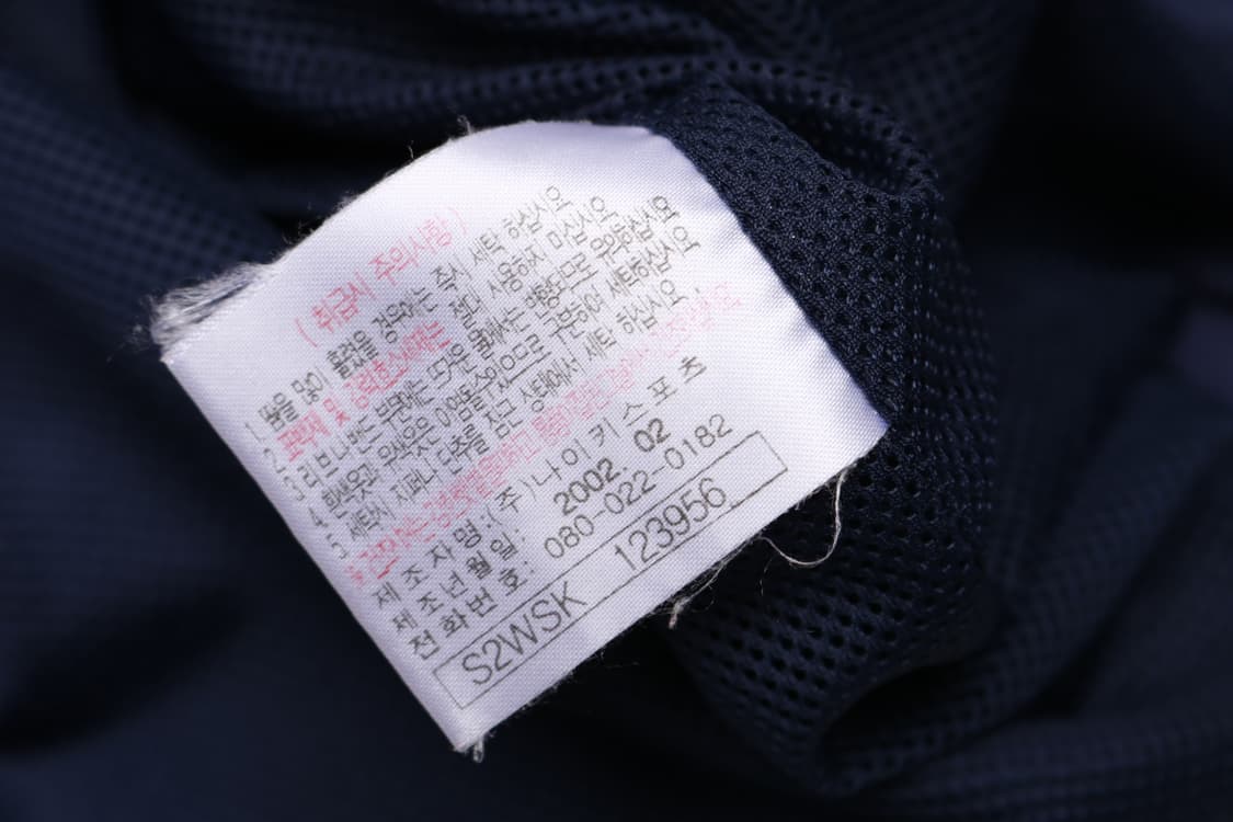 [M] 00's 나이키 스우시 올드스쿨 바람막이 자켓 상품이미지5
