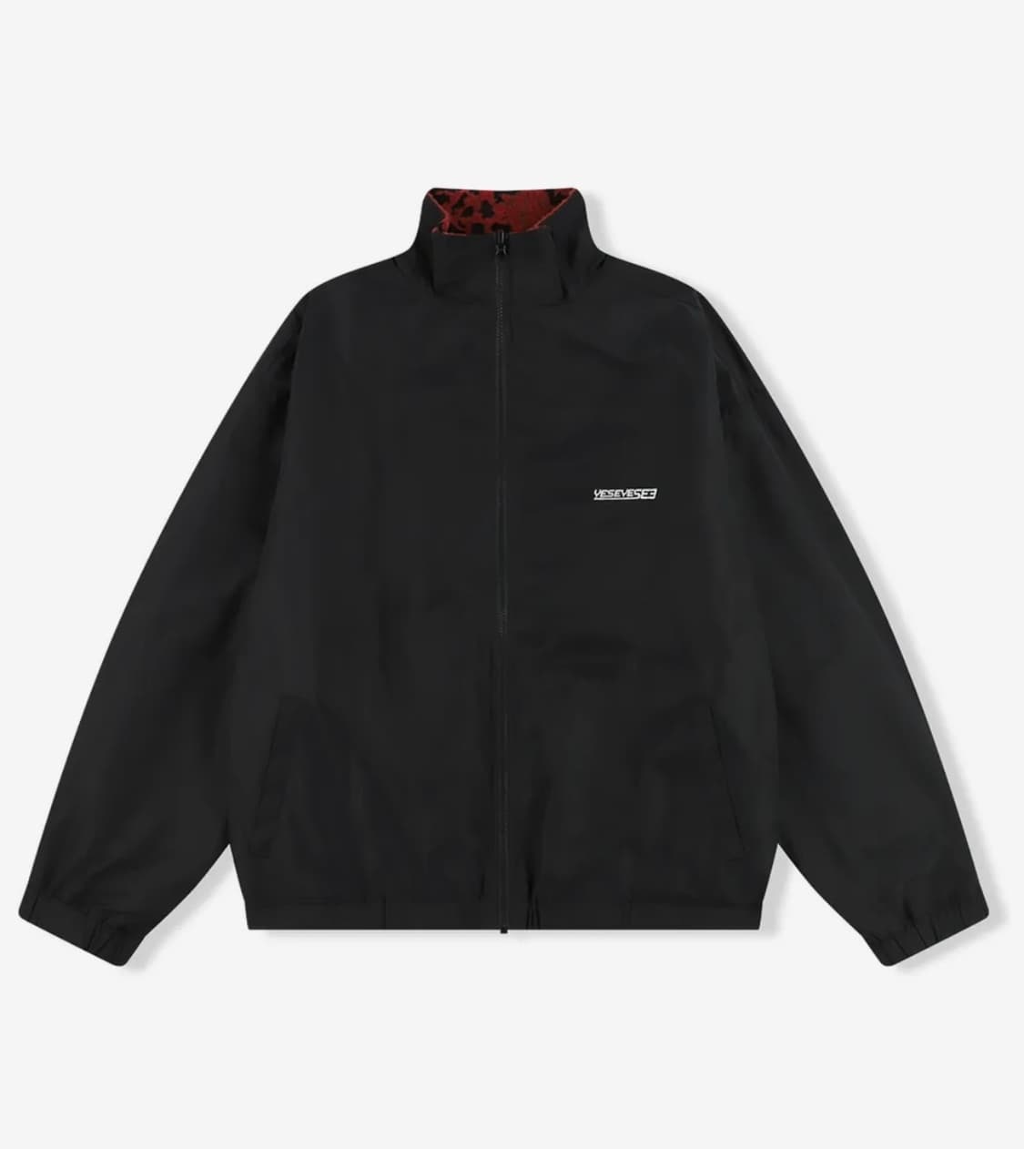 예스아이씨 리버시블 레오파드 플리스 자켓 레드 XL 상품이미지3