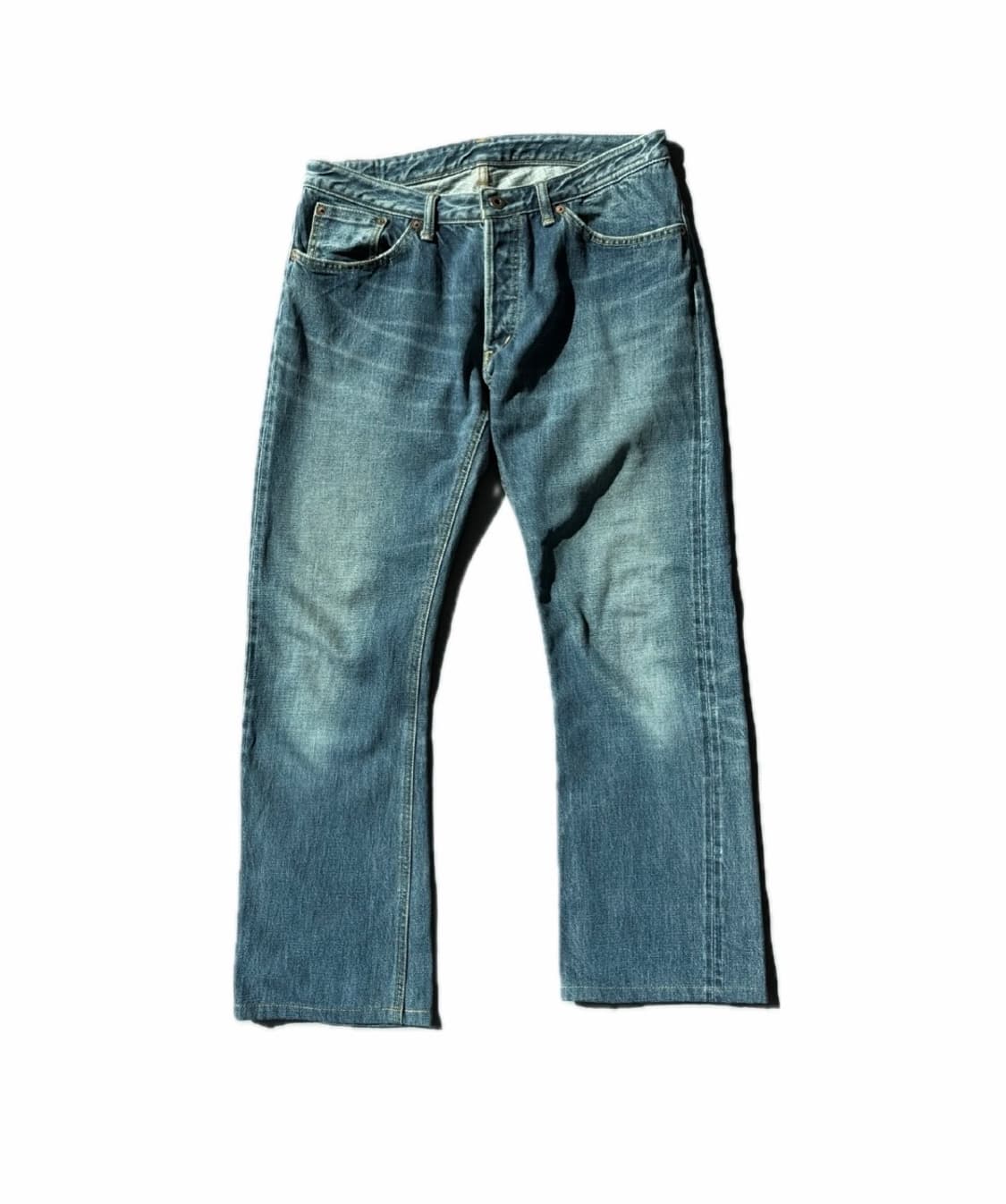 히로시 카토 셀비지 데님 - 세미 플레어 상품이미지9