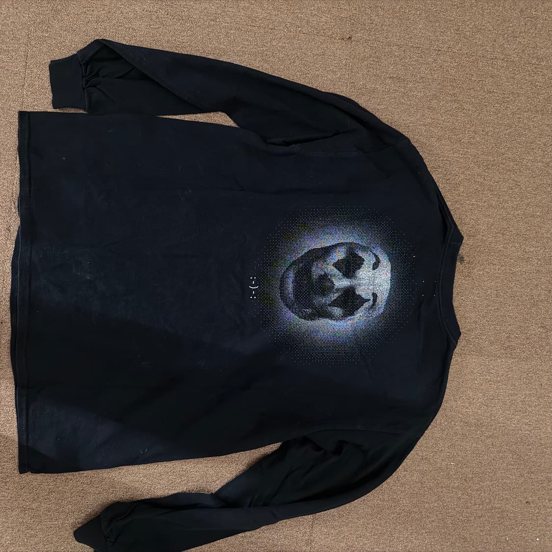 computer format 컴퓨터포맷 롱슬리브 블랙 상품이미지3