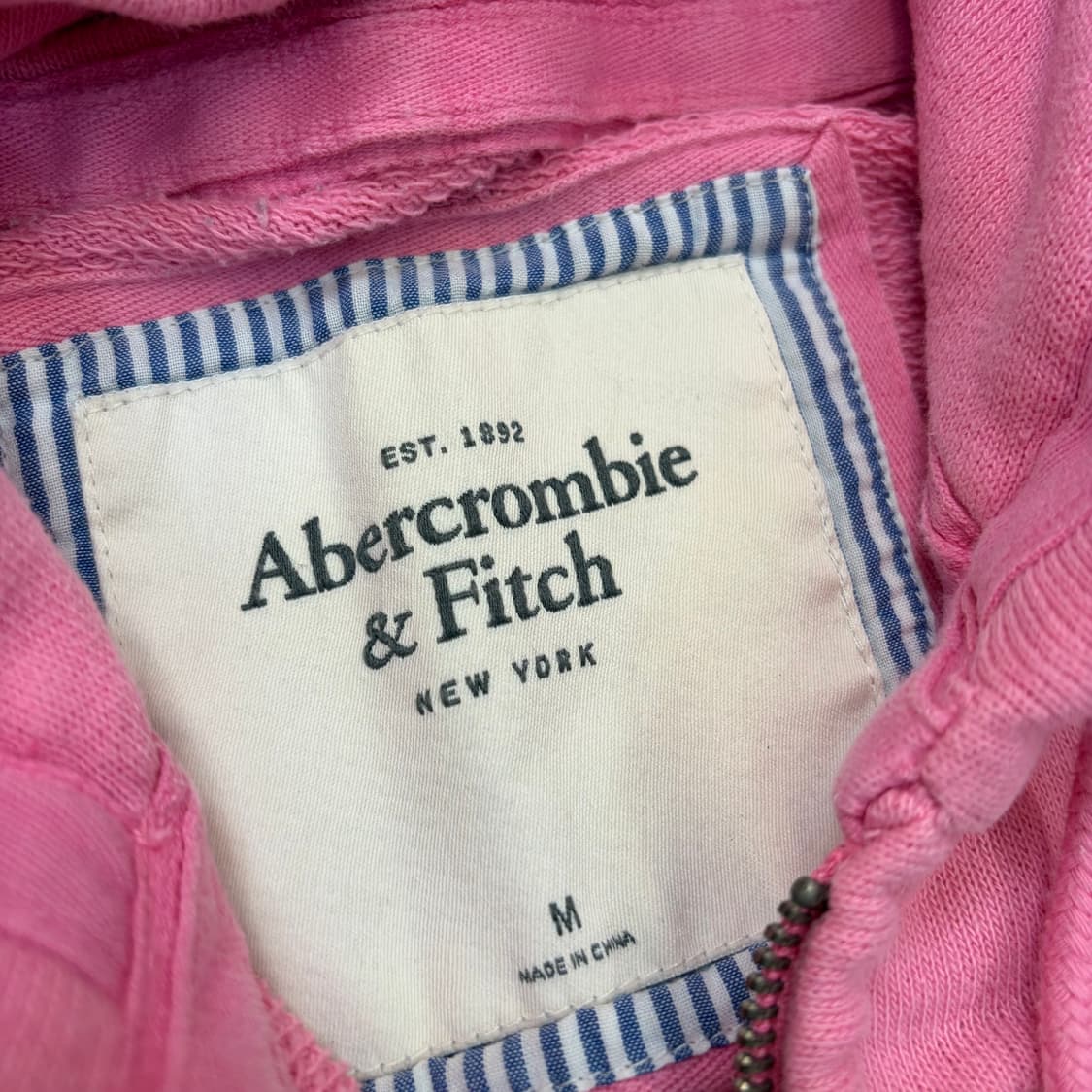 아베크롬비 우먼스 슬림핏 후드집업 상품이미지3