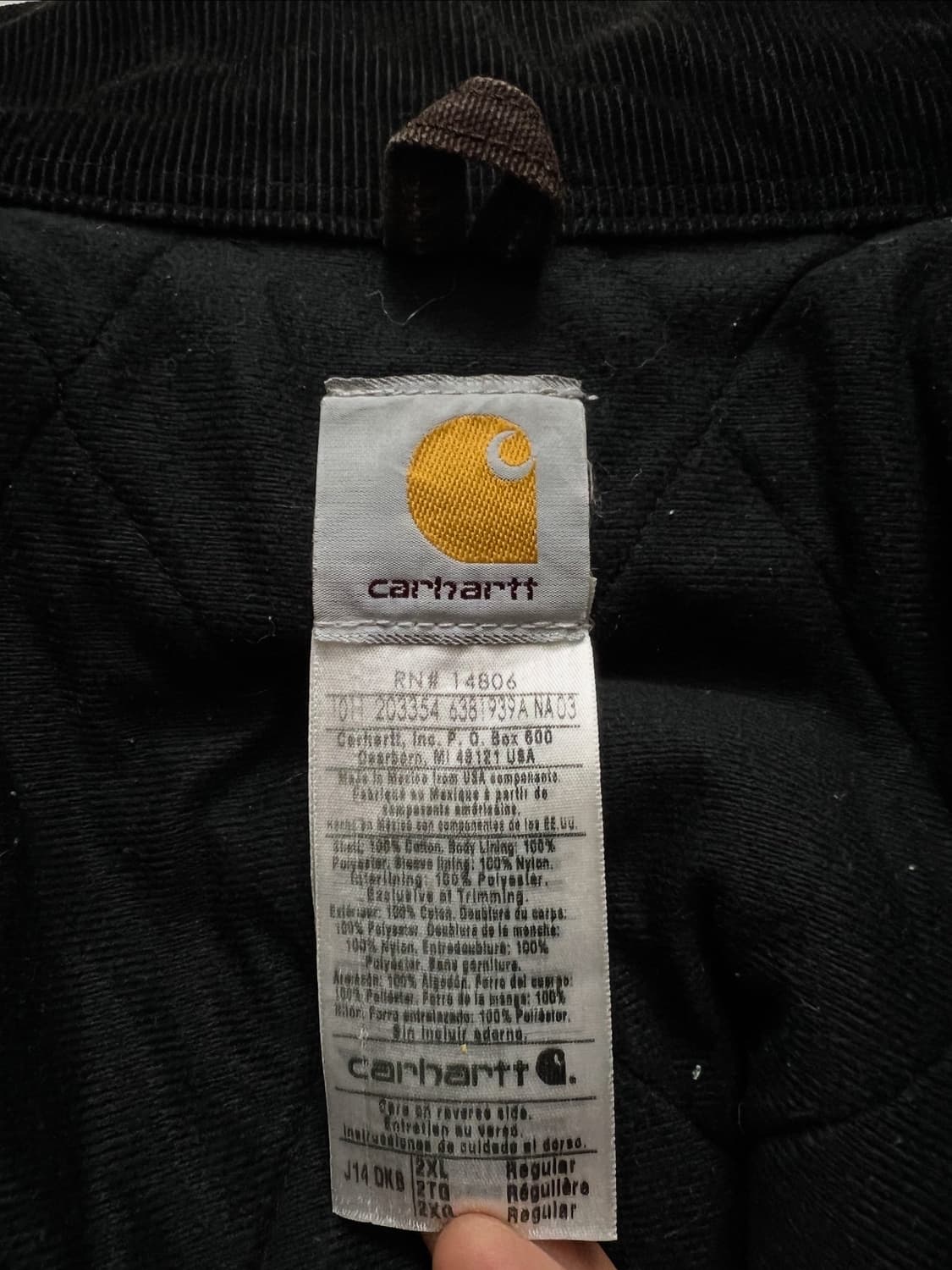 칼하트 J14 산타페 자캣 상품이미지5