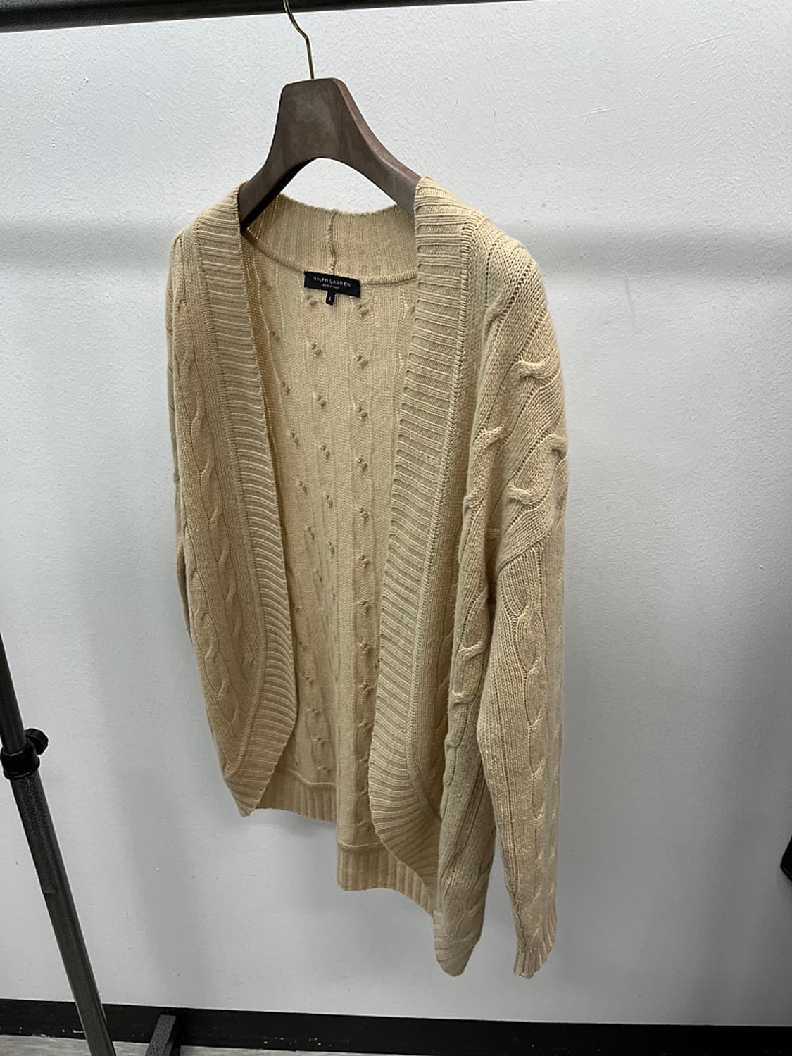 여) 랄프로렌 이태리 캐시미어100% 가디건  상품이미지2