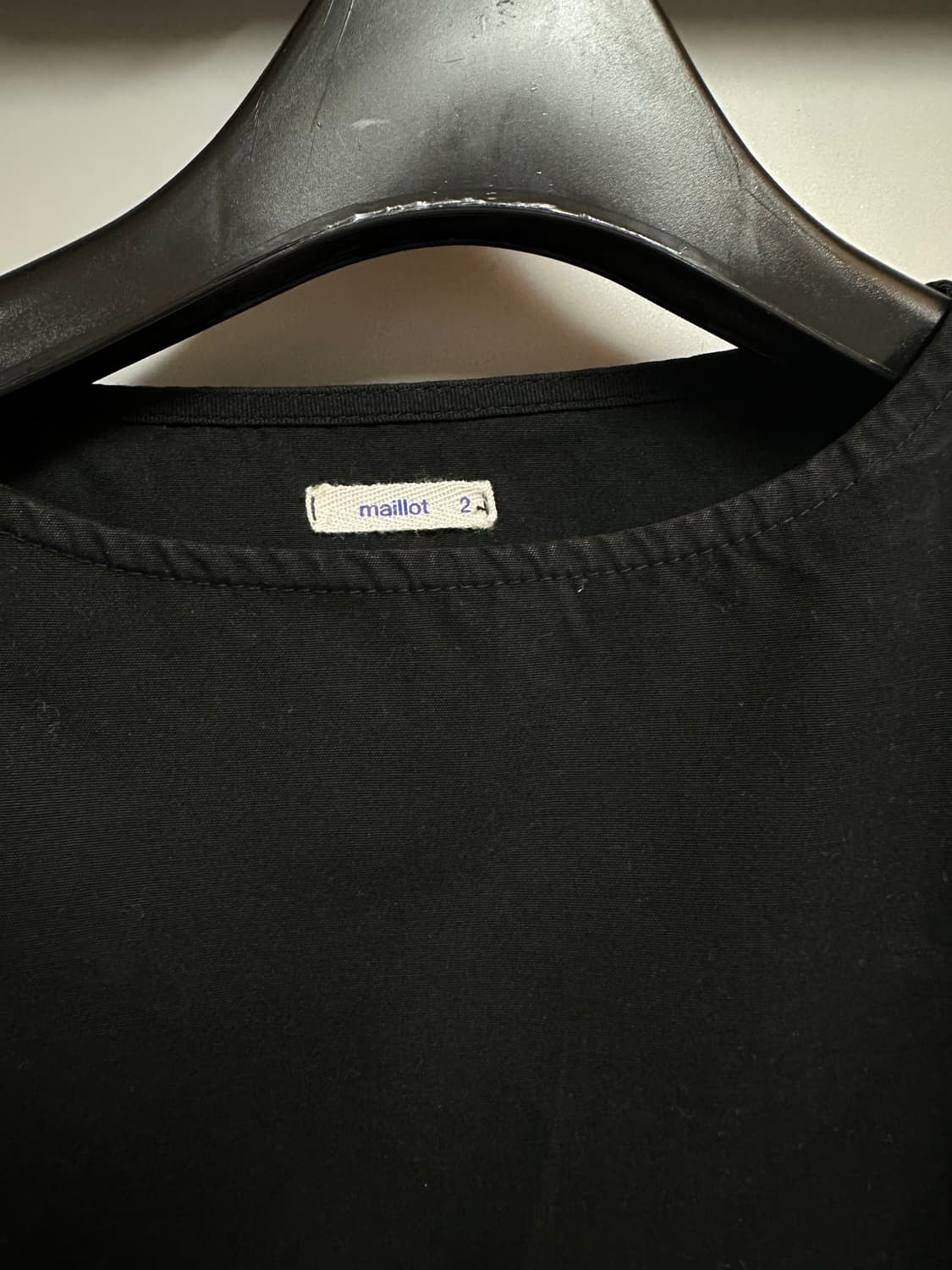 Maillot 마일럿 보트 셔츠 블랙 2사이즈 상품이미지2