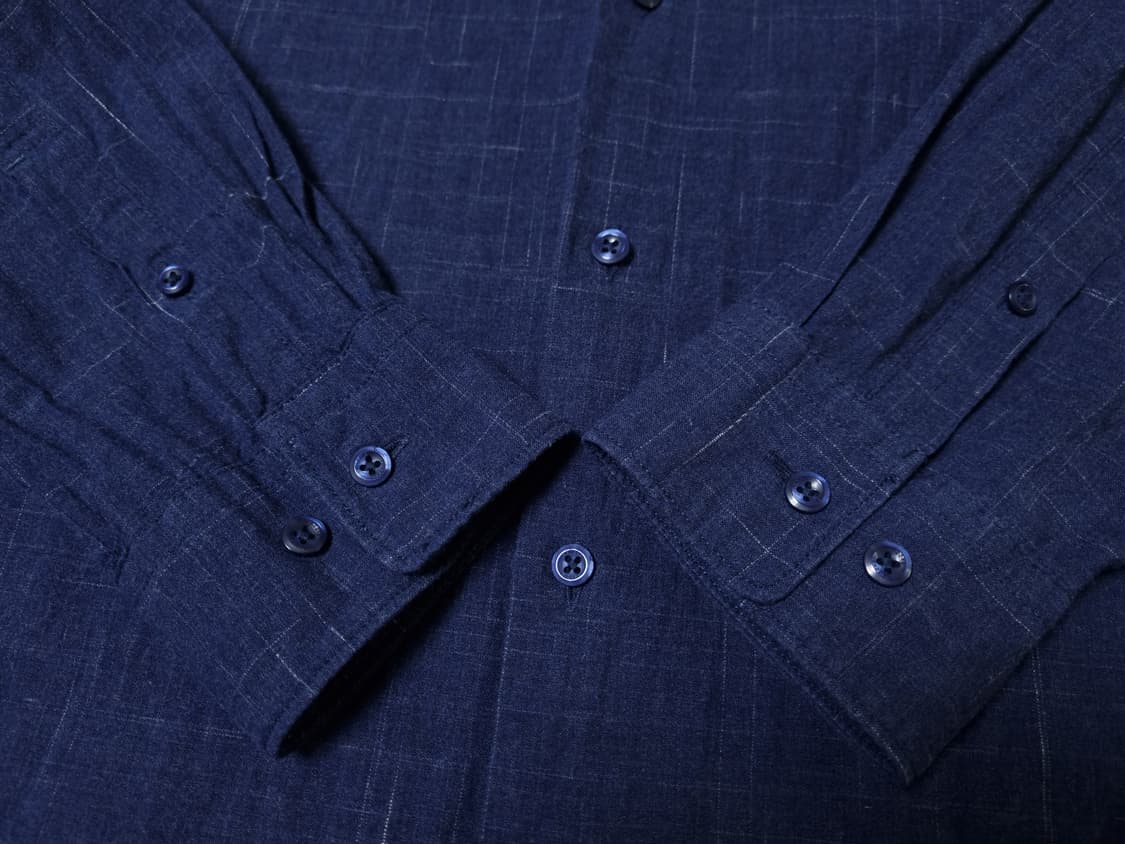 [무료배송][100]헤지스 남성용 체크 셔츠 남방 상품이미지6