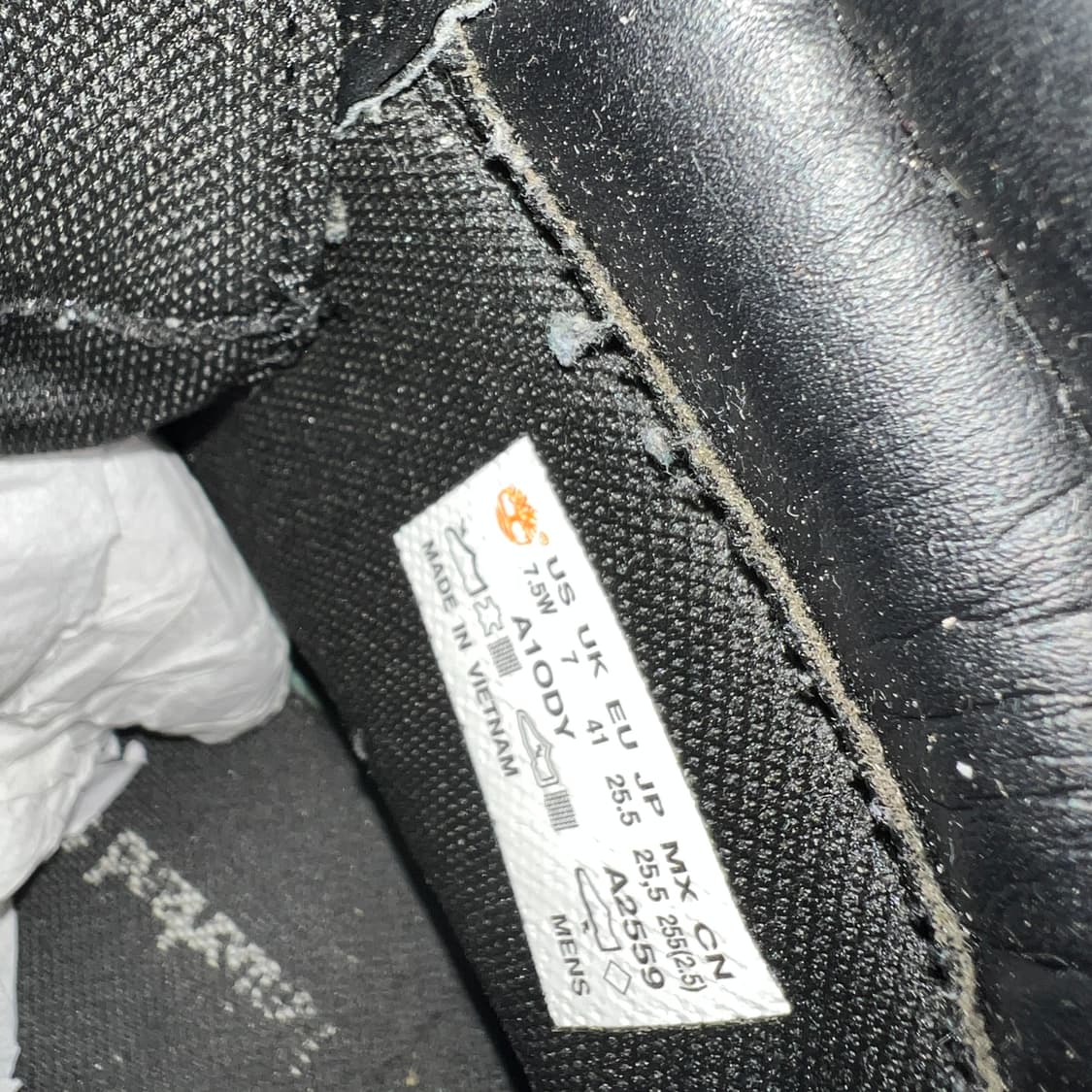 팀버랜드 6인치 블랙 부츠 상품이미지6