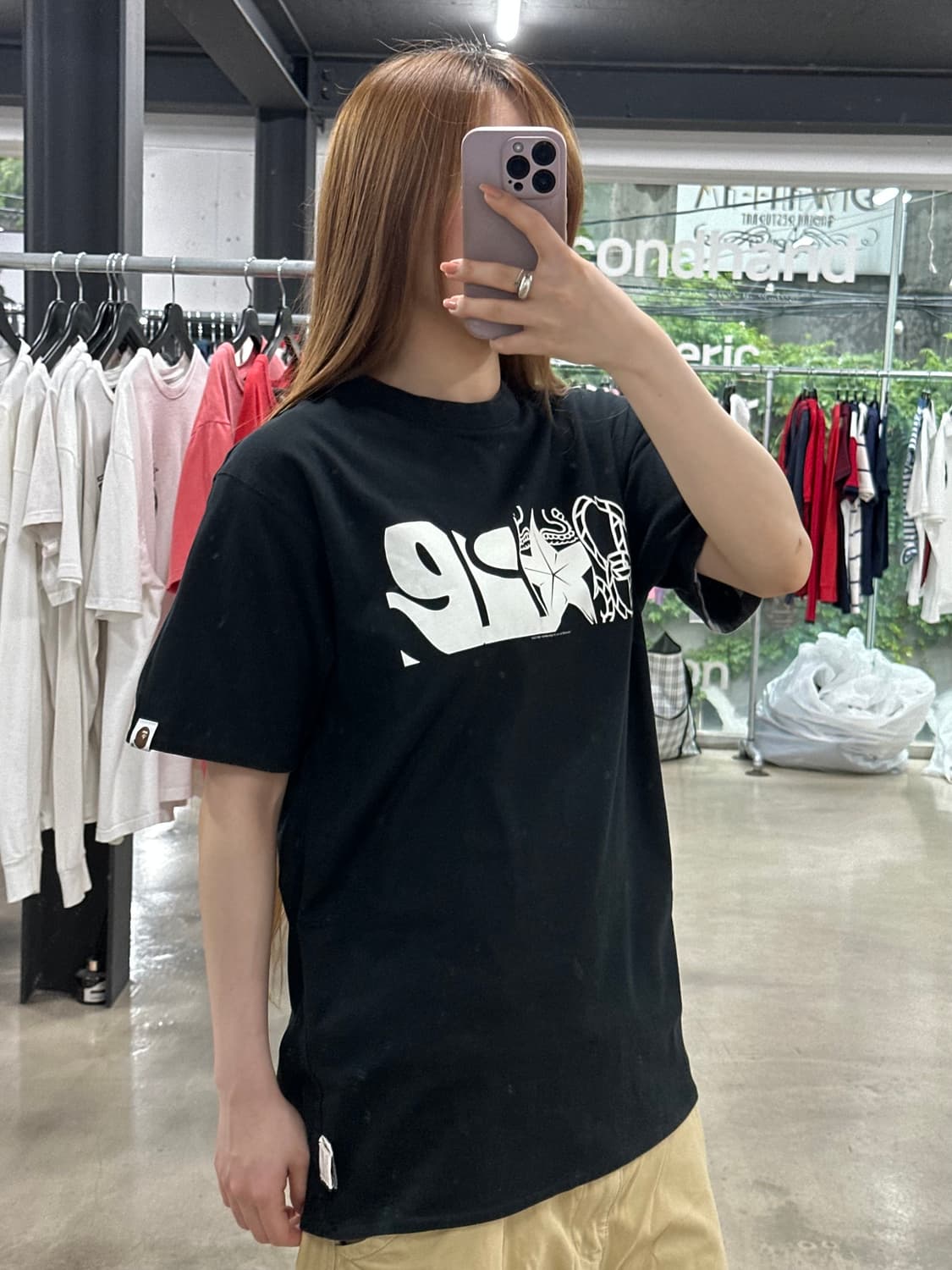 베이프 OG 리버시블 카모 반팔티 상품이미지4