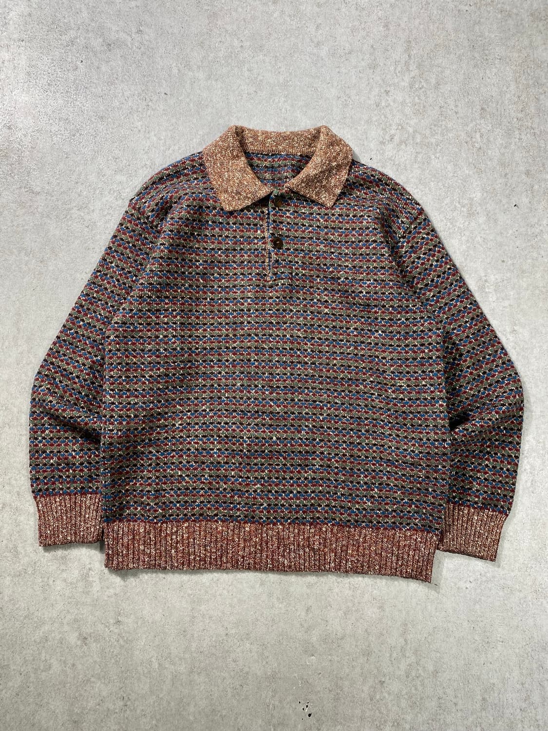 [S-M] 90s EXAMPLE By MISSONI 미쏘니 에스닉 니트 상품이미지2