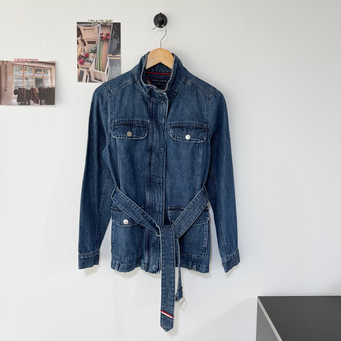 [S] 타미힐피거 벨티드 데님자켓 상품이미지1
