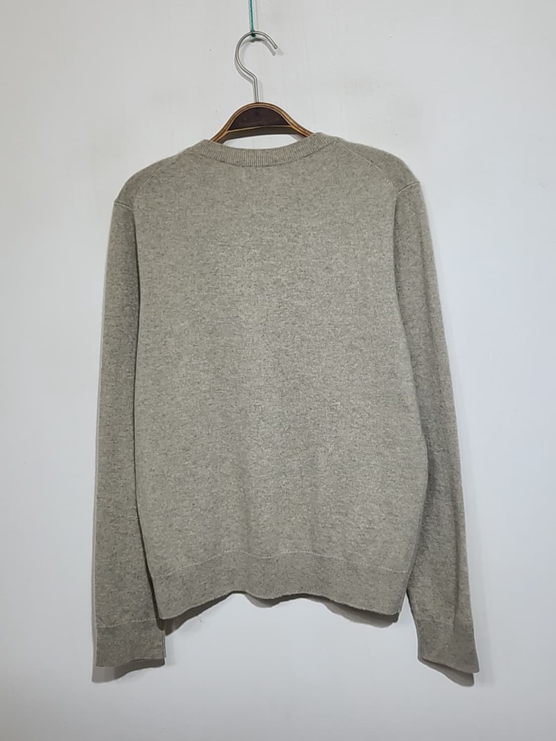 (L) 캐시미어 니트 무지 스웨터 라운드 캐주얼  상품이미지5