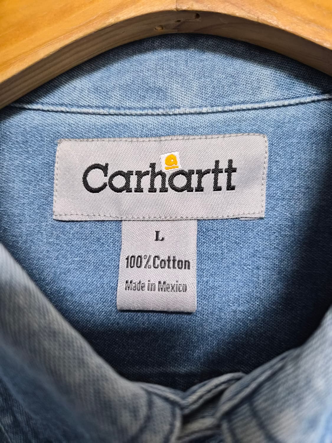 칼하트Carhartt 데님 셔츠 L - S254 상품이미지4